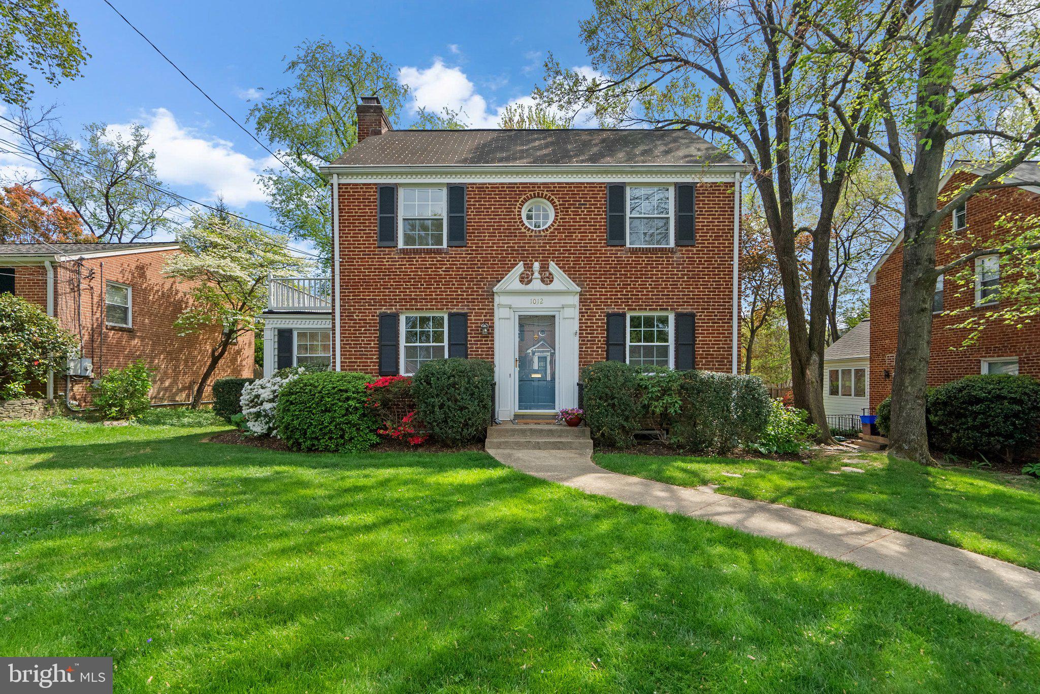 OFFERS due by 5 PM Sunday, April 27th.
 Charming Colonial in Sought-After South Four Corners
Welcome to 1012 Stirling Road, a classic colonial-style home nestled in the heart of the highly desirable South Four Corners neighborhood. Lovingly maintained by the same owners for nearly 30 years, this home offers timeless charm, smart updates, and an unbeatable sense of community.
Freshly painted throughout, the home welcomes you with a bright living room featuring a cozy wood-burning fireplace and access to a sunny den that overlooks the fantastic, flat backyard—a perfect space for play, gardening, or relaxing with a good book.
The spacious dining room flows easily into the galley-style kitchen, which also opens to the backyard, making it convenient for outdoor entertaining. Upstairs, you’ll find three comfortable bedrooms and a recently updated full bathroom, blending classic appeal with modern touches.
The finished lower level offers a versatile family room, a half bath, and a utility/storage room, giving you flexible space for a home office, workout area, or movie nights.
Living in South Four Corners means more than just a beautiful home—you're joining a vibrant, active community. The neighborhood’s civic association hosts a variety of beloved events including the Front Porch Music Fest, community yard sale, annual Halloween parade, and neighborhood movie night—all right outside your door.
Located just a short walk to the Forest Glen Metro, with quick access to I-495, this home is a commuter’s dream, offering the perfect blend of tranquility and convenience.
