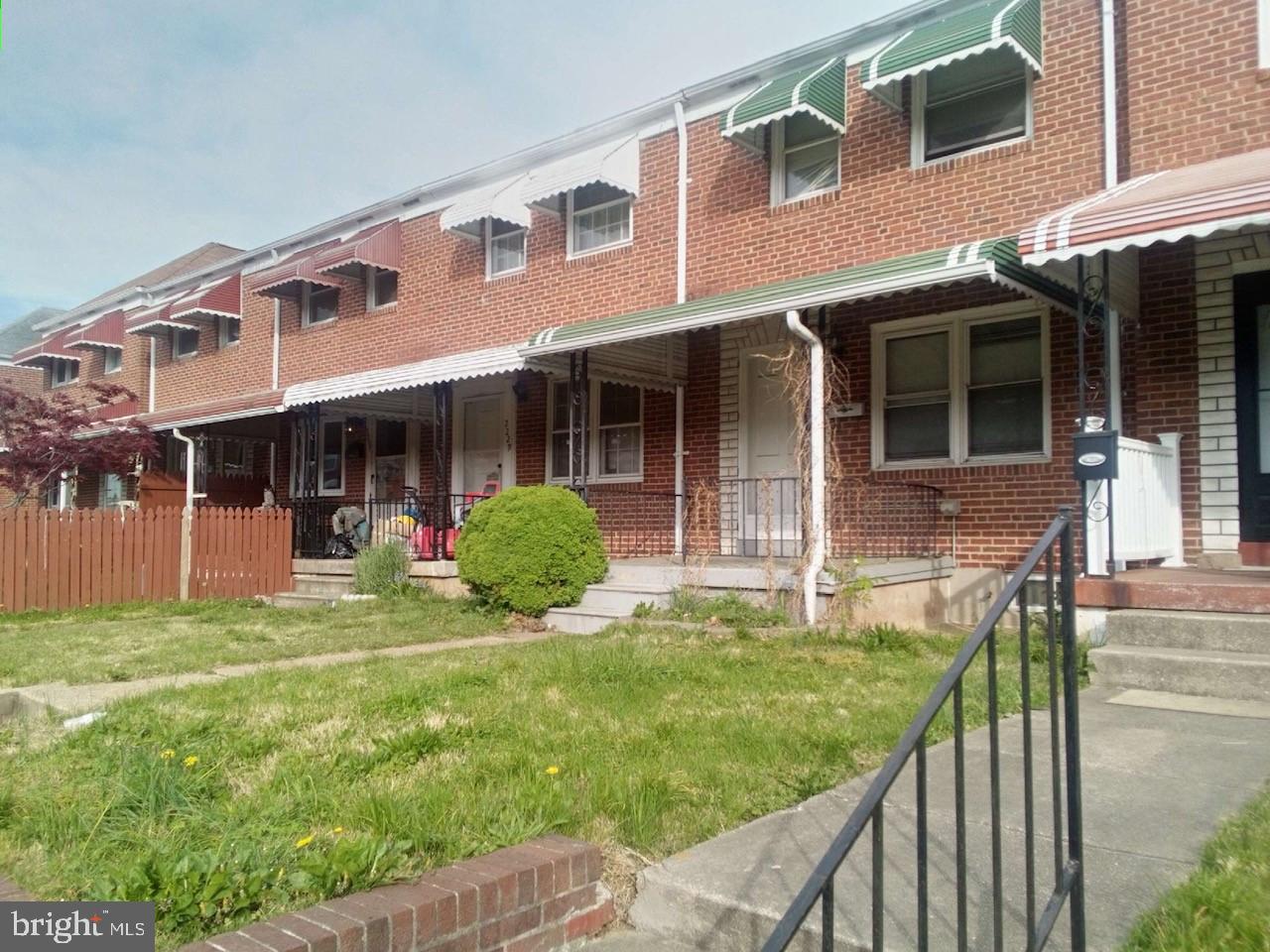 3 Bedroom 1 Full Bath Brick Townhouse in Sought After Hawthorne Community.  This is a Guardianship Sale Subject to the Rights of Existing Occupants.   Front Porch.  Awnings.  Parking Pad with Alley Access.  We have not viewed the interior of the property and have no opinion as to it's condition.  There is No Sign, No Lock Box and No Showings.  Drive By and Walk By Only.  This is a very convenient location in a nice neighborhood and would make a great home or investment.   Cash Offers Only.   Seller Prefers Lawyer's Trust Title Company, Lindsey Brooks, Esq.