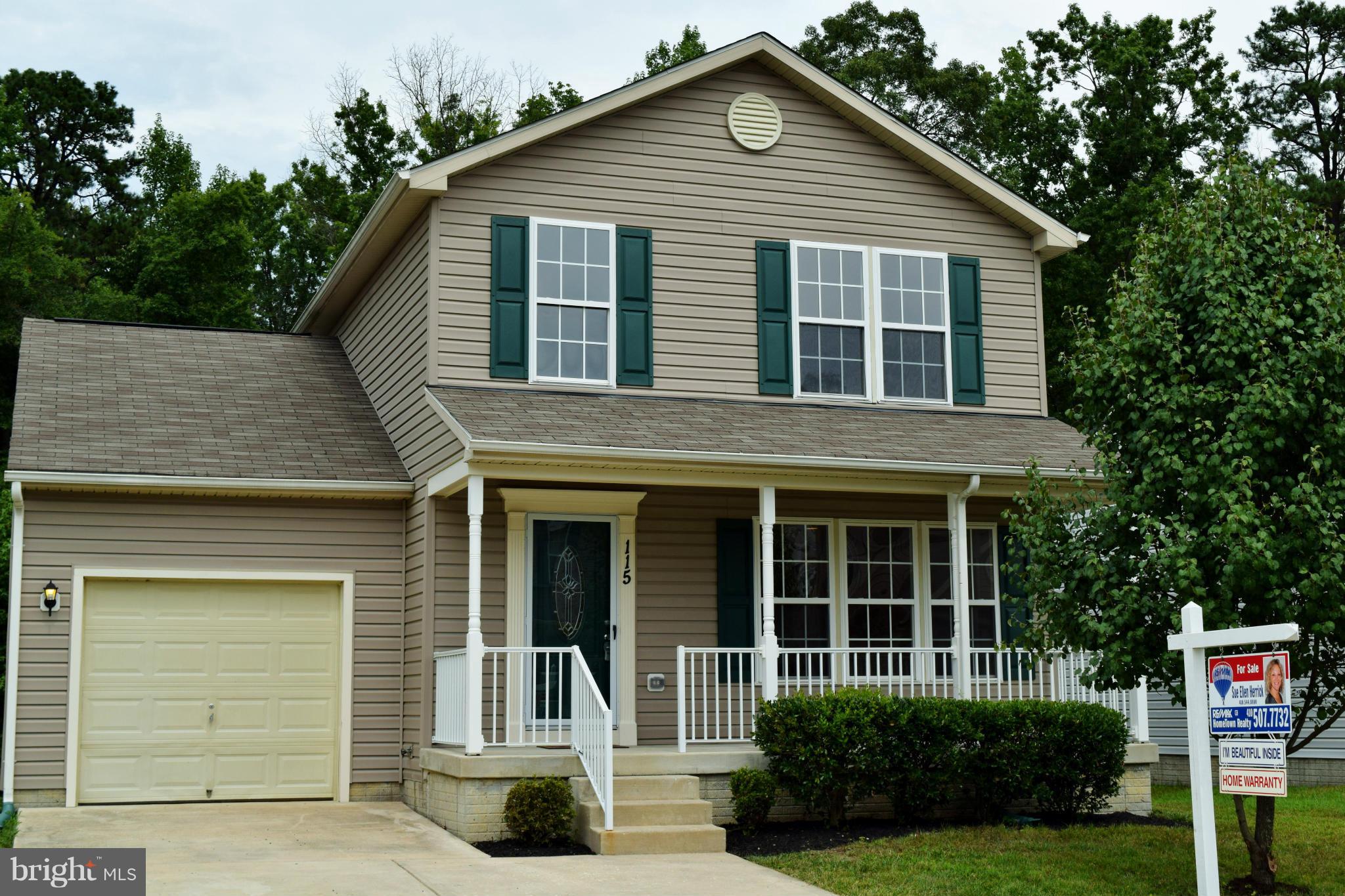 Wow....this one is better than new construction!  2144 finished sq ft. Newly renovated with granite tops, new paint, ceramic tile, carpet, light and plumbing fixtures, & stainless appliances.  Refinished hardwood, fireplace, recessed lights, large rear yard & paver patio. Desirable neighborhood near schools, walking trails, water activities, and routes 95 and 40.  Free home warranty.