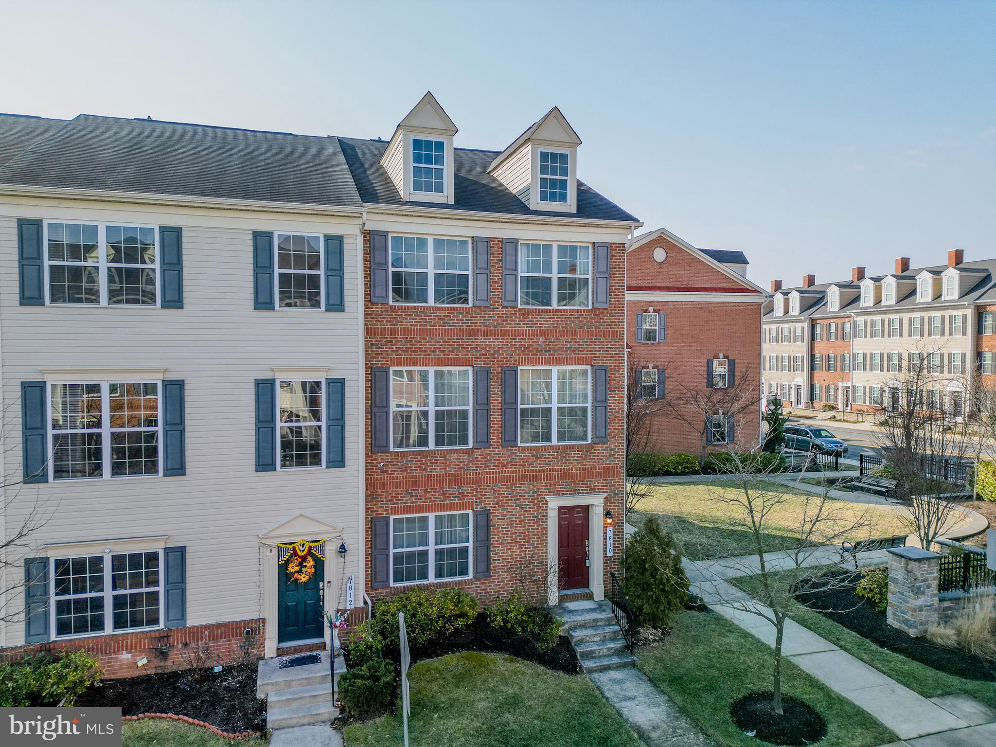 Welcome to 7810 Quidditch Lane, an elegant end-unit townhouse nestled in the vibrant community of Elkridge, MD. This beautifully refreshed home, with a generous 2,018 square feet, offers a seamless blend of style and comfort. Freshly painted throughout, it boasts an inviting ambiance that welcomes you in.
The home features four spacious bedrooms and three-and-a-half well-appointed bathrooms. The primary suite is a true retreat, complete with a luxurious soaking tub. The open-concept living area is adorned with stunning hardwood floors, complemented by modern stainless steel appliances and a large island, making it a dream for both everyday living and entertaining.
Step outside to enjoy the private deck, perfect for relaxing or hosting gatherings. Additional conveniences include an in-unit washer and dryer, 2-car garage and driveway. Please note, no pets are allowed.
Experience the perfect blend of elegance and casual comfort in this exceptional home. Schedule your private tour today!