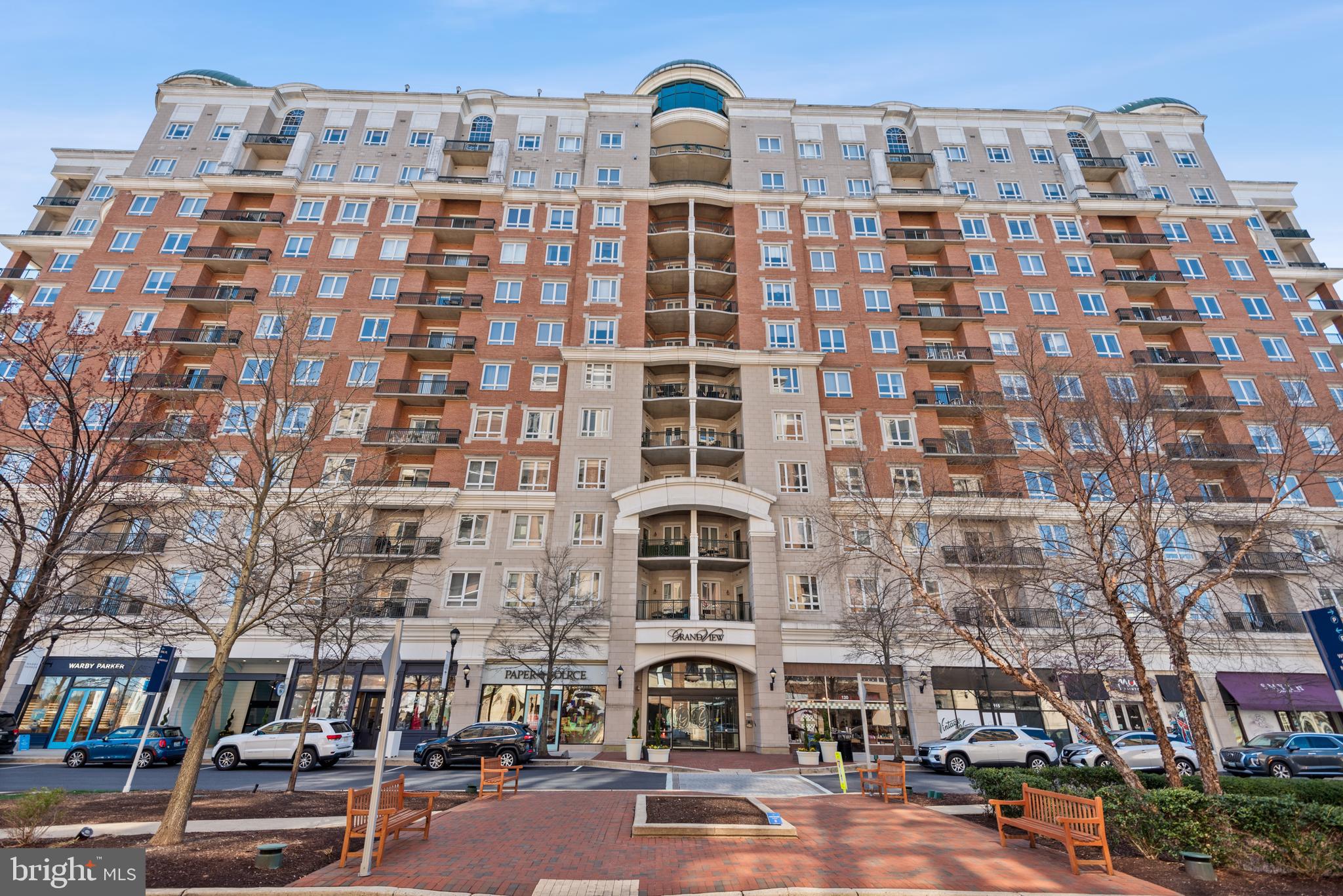 FABULOUS PENTHOUSE. Embrace a lifestyle of unparalleled luxury and breathtaking views with this rare opportunity to own an exquisite penthouse at the GrandView in Annapolis Town Center. Perched atop the prestigious 12th floor, this sprawling residence stands as one of the most coveted penthouses, offering panoramic views that stretch for miles, complemented by two expansive balconies that provide front-row seats to the vibrant holiday events and outdoor venues of the Town Center. Step inside to discover a world of refined elegance, where light cascades through oversized windows, illuminating the dramatic 11-foot ceilings that stretch overhead, creating an atmosphere of open, airy sophistication. This penthouse boasts an expansive layout, featuring three private ensuite bedrooms, each a serene retreat of comfort and luxury. A large den offers flexibility for your lifestyle, whether as a home office, media room, or additional guest space, ensuring this home meets your every need. Newly installed 2-Zone HVAC system, new tankless water heater, and new washer and dryer. The heart of this home is the open floor plan, seamlessly connecting living spaces with Brazilian cherry hardwood and ceramic tile floors underfoot, exuding warmth and timeless elegance. The gourmet kitchen is a chef's dream, outfitted with high-end appliances, sumptuous granite countertops, and a massive kitchen island, making it perfect for hosting gatherings or savoring quiet moments over coffee. GrandView isn’t just a residence; it’s a community that offers a true sense of belonging. Residents enjoy exclusive access to a rooftop sky lounge and pool, an outdoor kitchen, a state-of-the-art fitness center, and a club/party room, all designed to foster a lifestyle not just of luxury, but of wellness and social connectivity. The addition of a professionally managed concierge staff ensures every day is lived with ease, convenience, and security. Situated in the heart of Annapolis, GrandView places you just a stroll away from the finest dining, Whole Foods, Target, Life Time Fitness Club, banking, and boutique shopping. Historic downtown Annapolis, the US Naval Academy, Anne Arundel Medical Center, and Annapolis Mall are mere minutes away, making this a dream location for commuters with quick access to Route 50 and 97. Seize this unmatched opportunity to indulge in refined urban living at its most sophisticated. Schedule your showing today and take the first step into a life filled with luxury, comfort, and breathtaking beauty in this unparalleled penthouse residence.