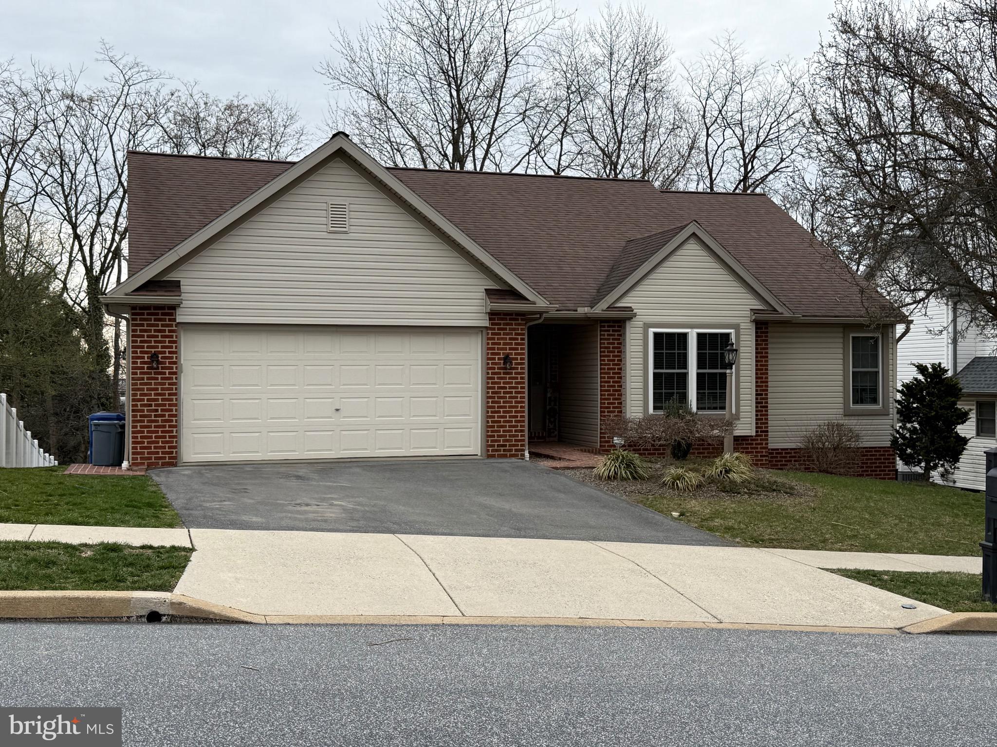 Easy 1 floor living in Brookridge Estates!  This 3 bedroom, 2 bath home offers true one floor living and yet the lower level is currently used for storage and a workshop and holds lots of toys!  Lower level also has a walkout with double doors and would make for great additional living space if needed!  Laminate floors in the living room with a gas fireplace and ceiling fan.  Gas cooking in the kitchen for the chef in the household and comes with a great island offering additional work space, farm sink, garbage disposal and an updated faucet.  The primary bedroom is complete with a walk in closet and private shower bath.  There are two additional bedrooms with a conveniently located hall, tub/shower bath as well.  Effective gas fired, hot water baseboard heating with newer central air and the home is generator ready!  New deck with a huge concrete patio below for quiet evenings outside.  The sale is contingent upon suitable housing but sellers have a home under contract.