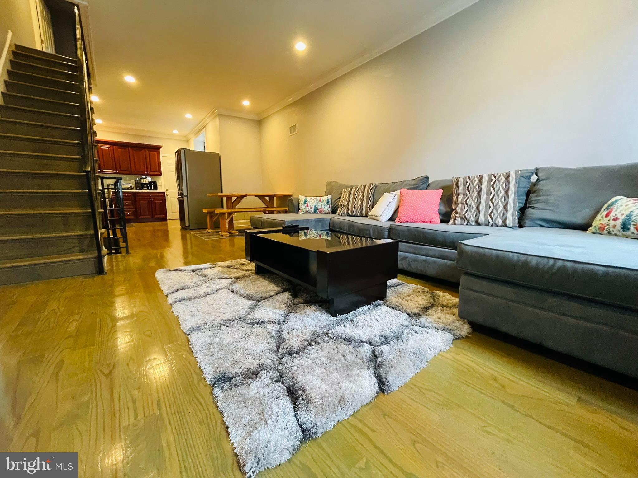 PRICE DROP on this beautiful updated 4 bedroom 2 FULL baths home in Whitman Neighborhood of South Philadelphia.  Walking distance to the stadiums, Live Casino, and Broad/Oregon Ave.  This home features central HVAC, and a fully finished basement with laundry/utility room.  Upgraded bathrooms with tiled showers and brushed nickel hardware.  Upgraded kitchen with white quartz countertop, stainless steel appliances, exhaust hood over stove that goes to the exterior and nice wood cabinets.  Hardwood floors on both floors.  Recessed lighting throughout and black iron railings for the staircases.  Lots of contemporary touches were put into this home which was fully updated about 4 years ago. Make your appointment today!

For Investment - this can be 8% + return!  I can always run the numbers for you.