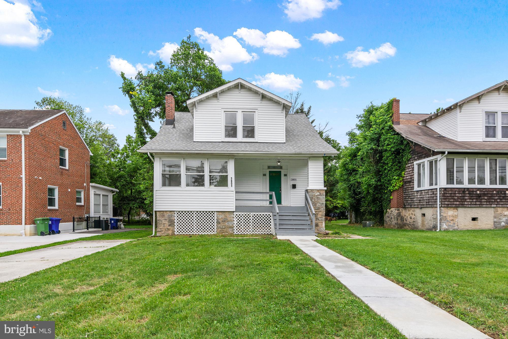 Welcome to this fully remodeled 4-bedroom, 3.5-bath home! A welcoming covered porch leads into an open main floor with an entry foyer, spacious living room, dining area, and a stunning kitchen. Also on this level: a versatile bonus room/office and a powder room. Upstairs offers generously sized bedrooms, including a primary suite with en-suite bath and walk-in closet, plus two additional bedrooms and a full bath. The lower level features the fourth bedroom, another full bath, a flex space, laundry, utilities, and ample storage. Outside, enjoy a lovely deck overlooking the backyard — an ideal spot for relaxation and entertaining. Schedule your private tour today!