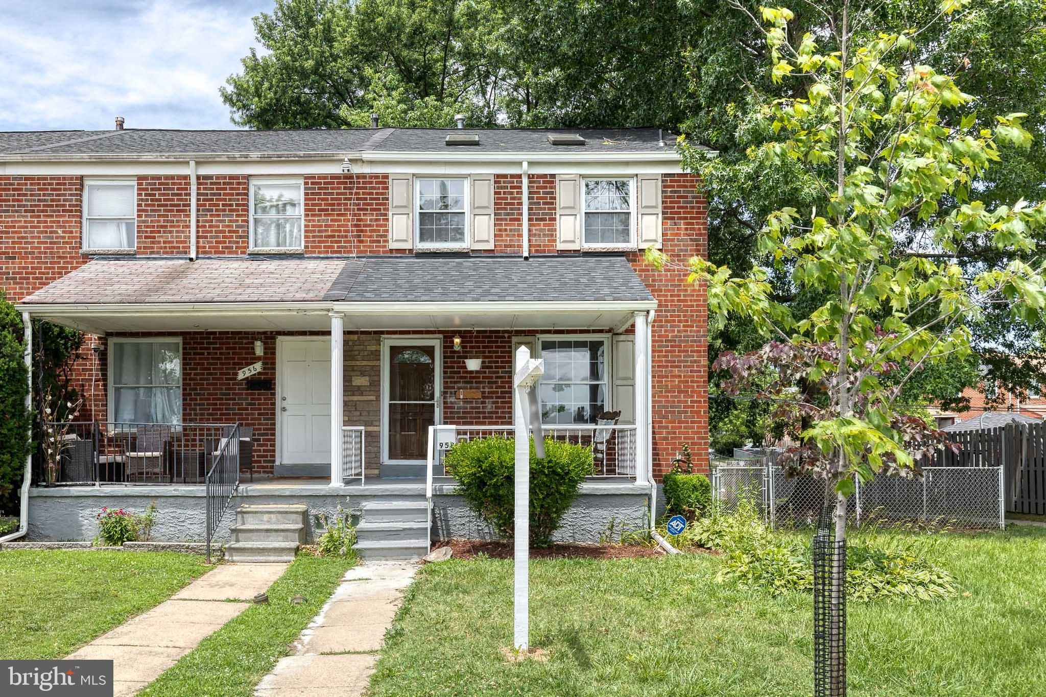 This delightful three-level end-unit townhome is brimming with character, starting with its inviting front porch that boasts structurally reinforced integrity updated in 2026 for lasting peace of mind. As a coveted end unit, this home offers added privacy and a little extra outdoor space, all situated on a quiet, friendly street.

The main level welcomes you with a spacious living room that features a convenient half bath just off the main area. This space flows seamlessly into a designated dining room with the kitchen positioned just steps away, making entertaining a breeze. From the dining room, sliding glass doors open up to an expansive rear deck that is perfect for outdoor dining and overlooks a fully fenced backyard.

Upstairs, the home features two bright bedrooms and a full bathroom, which includes a brand-new bathtub remodel completed in 2026. Additional living space awaits in the fully finished lower level, which serves as a perfect family room, home office, or guest suite, complete with its own full bathroom.

Major capital improvements offer incredible value and hassle-free homeownership, including a brand-new roof and gutter system installed in 2025. 

Located just minutes from local shops, restaurants, parks, and commuter routes, this property beautifully blends suburban tranquility with easy access to everything you need. Don’t miss the chance to make this charming, move-in-ready townhome your own.