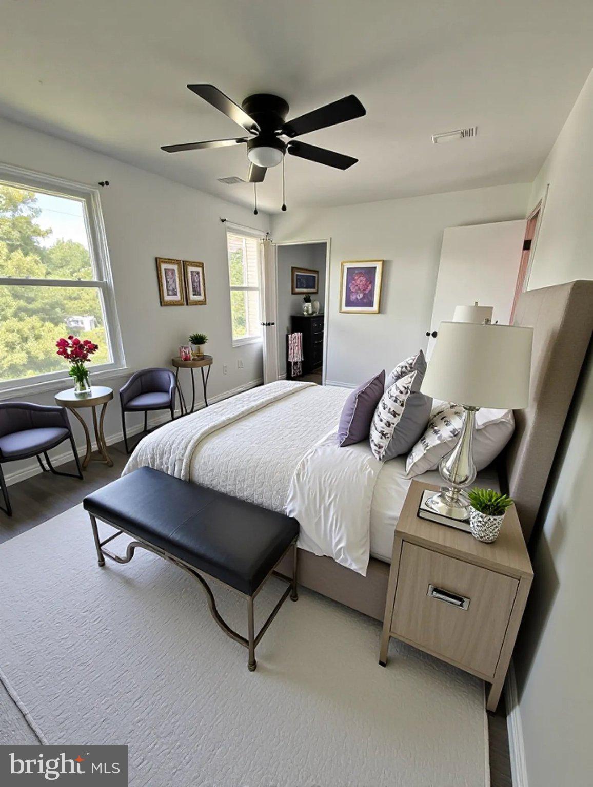 Discover this beautifully renovated Colonial townhouse in The Greens of Westminster, offering modern living with convenience and charm. This 3-bedroom, 1.5-bathroom home boasts 1,646 sq. ft. of thoughtfully designed space, perfect for both relaxation and a busy lifestyle. The heart of the home features a fully updated kitchen equipped with stainless steel appliances including a newer refrigerator and stove, butcher block countertops, subway tile backsplash, and newer cabinetry. The layout flows effortlessly into the living area with electric fireplace and custom mantle, and updated French doors enhancing the sense of space and light. Major renovations also include LVP flooring throughout, both bathrooms have been completely remodeled, new wood decking and wood privacy fencing off of main living room, all elevate the property's appeal, providing a fresh and updated vibe. The basement, with interior access offers additional living space with a newly installed egress window, and also has a large laundry room area which includes a washer and dryer and tons of storage space. Step outside to enjoy the community amenities, including a refreshing pool, perfect for summer relaxation. The rear deck, is ideal for outdoor gatherings or quiet evenings. Parking is hassle-free with on-street options in front and a parking lot in the rear of home and access to home from either. This home combines comfort, style, and community living, making it an excellent choice for those seeking a vibrant lifestyle in a well-established neighborhood. Don't miss the opportunity to make this stunning townhouse your new home!