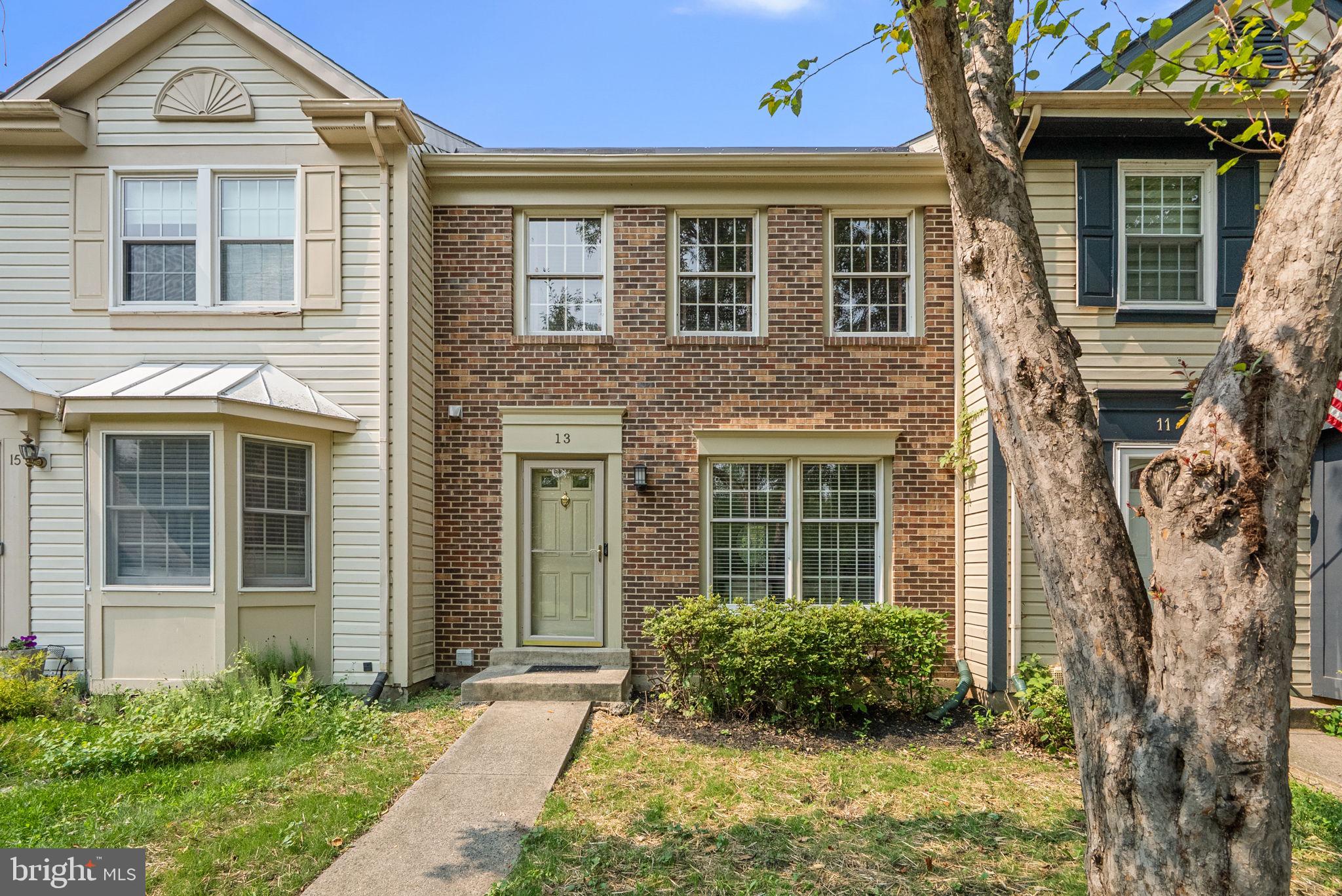 Hurry and see this beautifully updated 3-level townhome in the sought-after Gunner's Lake community, just steps from the lake! Fresh paint, new carpet, and stylish updates throughout make this home truly move-in ready. The bright kitchen features granite countertops, stainless steel appliances, gray cabinetry, subway tile backsplash, and a sunny breakfast area overlooking the private, fenced backyard. Upstairs, the spacious primary suite offers vaulted ceilings, a walk-in closet, and a beautifully renovated en-suite bath. Two additional bedrooms and an updated hall bath complete the upper level. The finished lower level offers a spacious recreation room perfect for entertaining, a home office, gym, or playroom, along with generous storage and a dedicated laundry area. Relax in the private backyard surrounded by mature trees, or enjoy the scenic walking trails and lake just steps from your front door. Residents enjoy access to the community pool and other neighborhood amenities. Conveniently located just minutes from the MARC Train, Metro, I-270, shopping, dining, and parks, this home offers the perfect combination of comfort, convenience, and lifestyle.