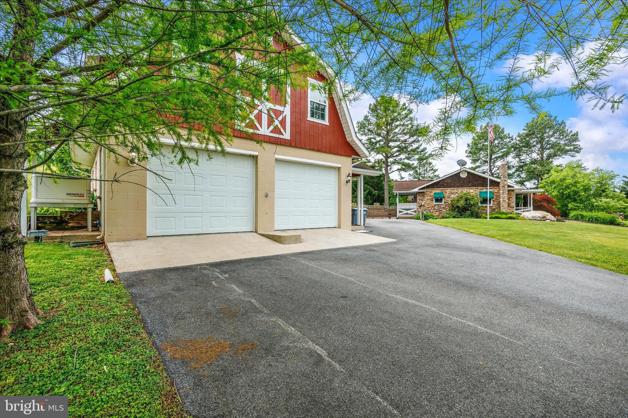 You Will Absolutely Fall In Love With This Beautiful 2 Level, Huge Rancher Situated on 1 Acre! Beautiful Corian Counters, Stunning Wood Floors, 2 Family Rooms, Oversized 2 car Detached Garage With a  Walk Up Staircase to an Amazing Loft And So Much More!! New Roof Being Installed on the Oversized Garage! Be In Your New Home In Just 2 Weeks With Approved Lenders!
