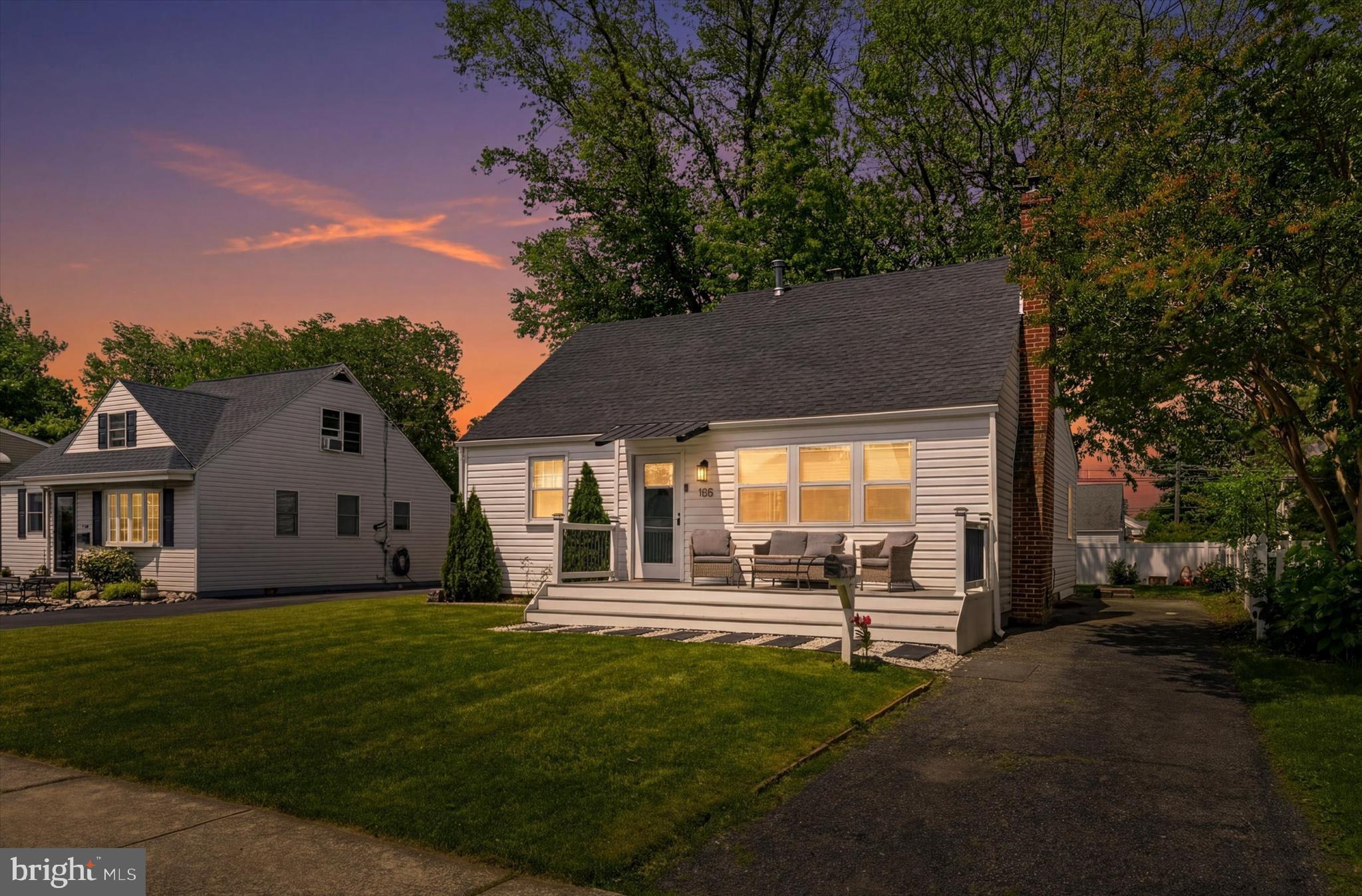 Welcome to Brookaven's best buy ! This charming and expanded Cape Cod is in absolute move in condition. With modern updates this beauty offers comfort , style and functionality throughout.  Upon entry you'll notice the family area with wood burning fireplace but the stunning kitchen serves as the centerpiece of your new home  ! Featuring beautiful cabinetry , plenty of counter space & a large center island with farmhouse sink for meals , entertaining & everyday living. A spacious rear addition enhances the home's layout with a HUGE master bedroom. Next you have the dining room overlooking a great rear yard and a separate laundry and mud rooms ! Upstairs you will have 2 bedrooms or office space with a super convenient modern full bath . Outside , enjoy relaxing  mornings and evenings on the welcoming front patio with a view of  Samson Park ! Don't miss this super starter home opportunity @ an affordable price , schedule your look before it's gone !