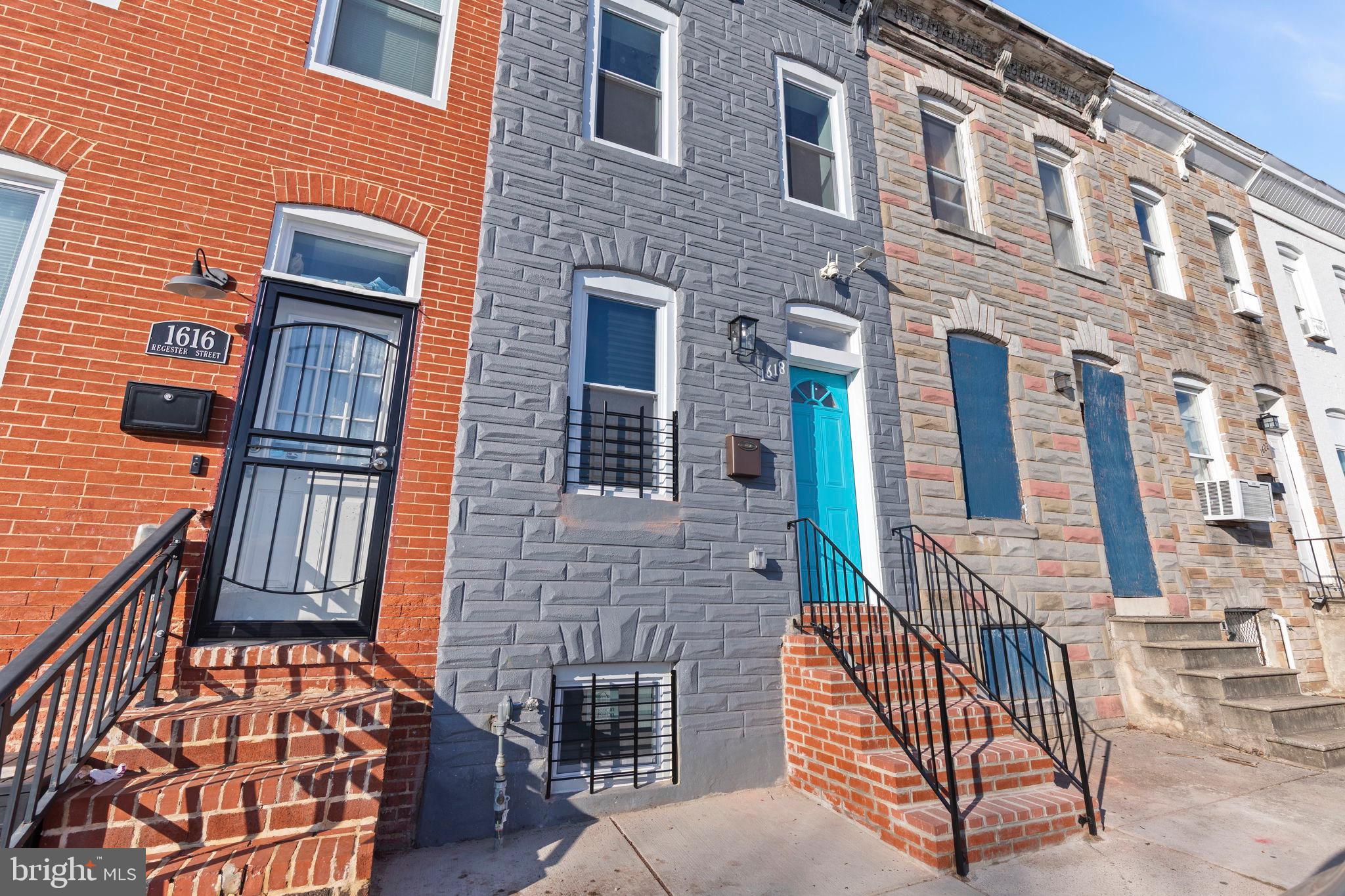 REDUCED - Experience affordable urban luxury living in this stunning Colonial townhouse, beautifully renovated in 2025. Nestled in the desirable Broadway East neighborhood, this home seamlessly blends classic charm with modern elegance. Step inside to discover a fully finished basement that offers endless possibilities-perfect for a secluded bedroom retreat or an entertainment haven. The main living areas are bathed in natural light, showcasing exquisite exposed brick  and thoughtful design elements that create a warm and inviting atmosphere. With three spacious bedrooms, three well-appointed full bathrooms, and a first floor half bath, this residence makes efficient use of every square inch. The kitchen is remarkable with coveted gas range cooking, stone counters, stainless appliances, and ample cabinet space.  The open-concept layout encourages effortless flow between the living, dining, and kitchen areas, making it ideal for both intimate gatherings and grand celebrations. Enjoy city views from the second floor deck complemented by a large grass lot across the street and views of historic American Brewery building, all of which will enhance the tranquil ambiance of your home.  Parking is a breeze with a dedicated driveway and plenty of on-street options. This property not only offers a luxurious feel but also the convenience of urban living, with easy access to local amenities and vibrant community life in our "city of neighborhoods". Indulge in the modern lifestyle this remarkable home provides, where every detail has been meticulously crafted for comfort and sophistication. Your dream home awaits!