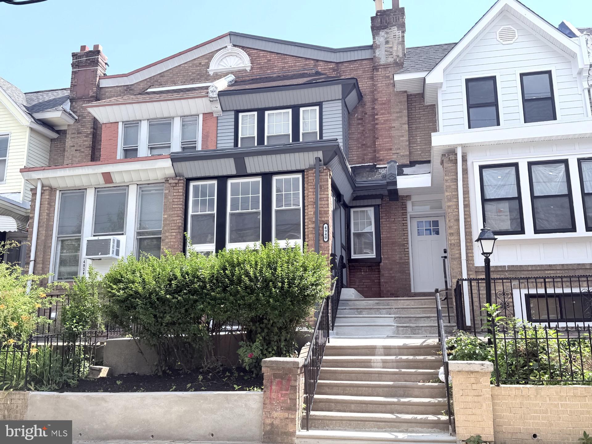 Gated garge Parking!!!  Located on a charming west Philadelphia block,beautifully renovated home that perfectly blends modern finishes with classic city character. This stunning 3 bedroom, 3 full  bath plus Half bathroom home features a abundant natural light throughout. Inside, you'll find gorgeous a thoughtfully designed open layout, and a stylish kitchen complete with white quartz countertops, a beautiful tile backsplash, and sleek finishes. Each spacious bedroom offers its own private ensuite bathroom, creating the perfect setup for comfort and privacy. , central air, a finished basement adding approximately 550 square feet of additional living space, this home offers easy access to some of the city’s best restaurants, coffee shops, parks, and local hotspots. Enjoy being just minutes from Univercy City , the Sports Complex, public transportation, and major highways, making commuting and enjoying everything Philadelphia has to offer incredibly convenient. This is city living at its finest!
