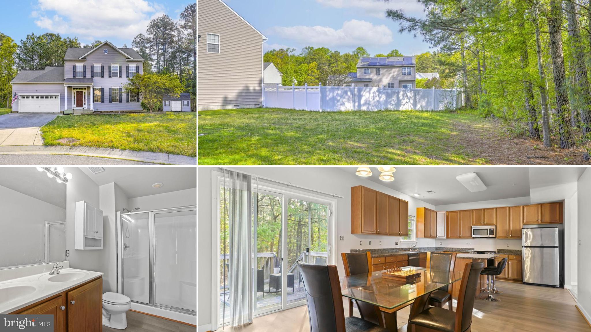 Welcome home to this lovely 3-bedroom, 2.5-bath Colonial situated on a quiet cul-de-sac in Southwoods. This home offers an ideal blend of comfort and accessibility. Step inside to find a spacious kitchen designed for entertaining, featuring granite counters, abundant storage space, a pantry, and a large central island. Select rooms are upgraded with new LVP flooring. The primary suite serves as a restful escape, complete with a full ensuite bath and a walk-in closet. Relax outdoors on the deck overlooking a private, wooded backdrop. Commuting is simple with an easy drive to PAX River (Gate 3). Enjoy endless recreation with nearby beaches, golfing, shopping, and local parks, including Point Lookout State Park and Lancaster Park, which includes a dog park.
