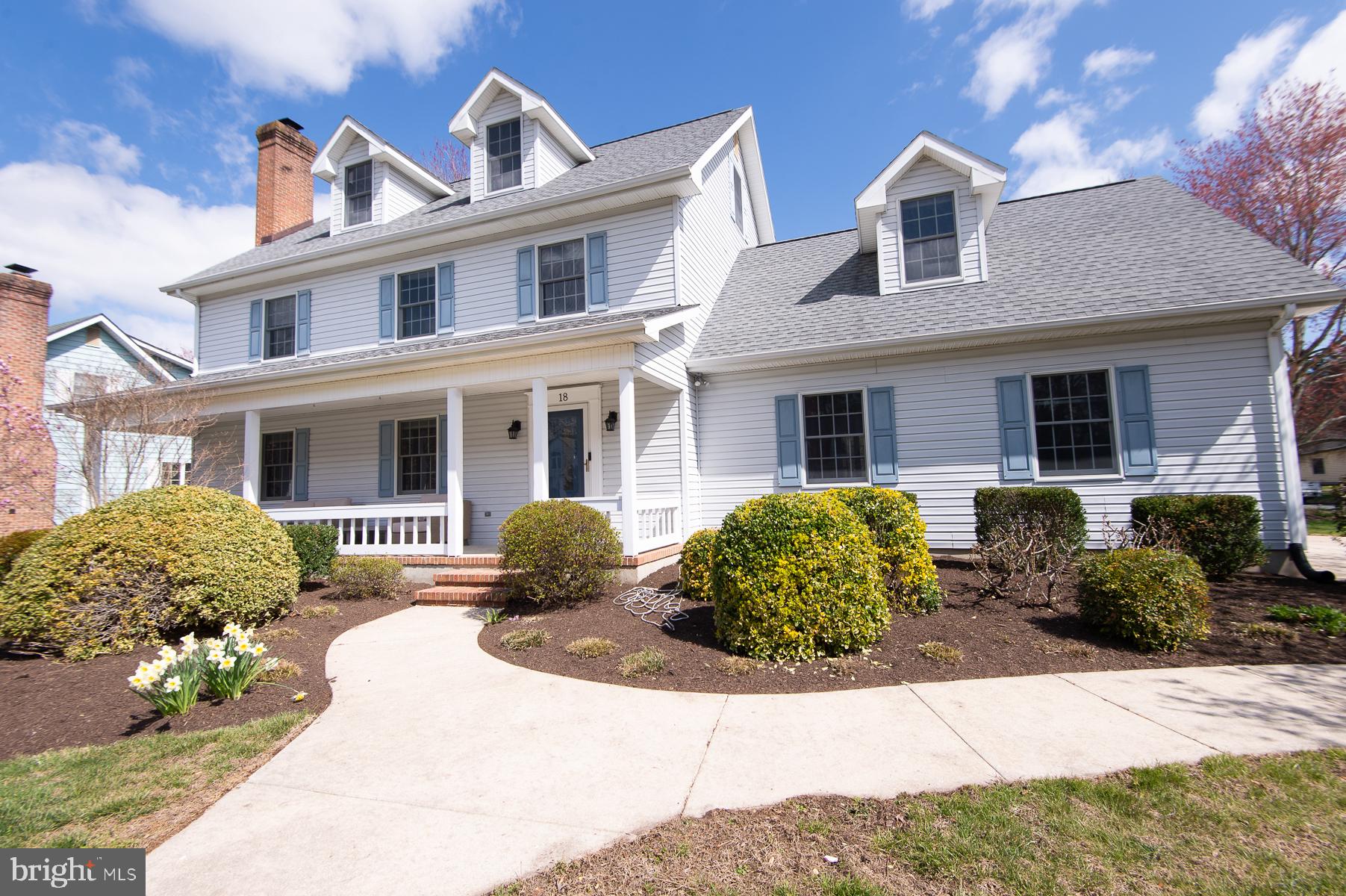 This charming Colonial home in the desirable Thread Haven community offers a perfect blend of comfort and style. With 2954sq. ft.  (including the 2-car garage) of well-designed space, it features 4 spacious bedrooms and 2 full 2 half baths. The gourmet kitchen, complete with an island and modern appliances, is perfect for culinary enthusiasts. Enjoy cozy evenings by the gas fireplace in the inviting living area, enhanced by bamboo wood flooring and traditional chair railings. Step outside to discover extensive hardscaping and a lovely deck, ideal for entertaining or relaxing in your private backyard. The property also boasts a well-maintained lawn, ensuring a vibrant outdoor space. Located near excellent schools, parks, and community amenities, Thread Haven fosters a welcoming atmosphere. Enjoy easy access to local services and recreational opportunities, making this home a perfect retreat for anyone seeking a vibrant community lifestyle. Experience the warmth and comfort of this exceptional property today!