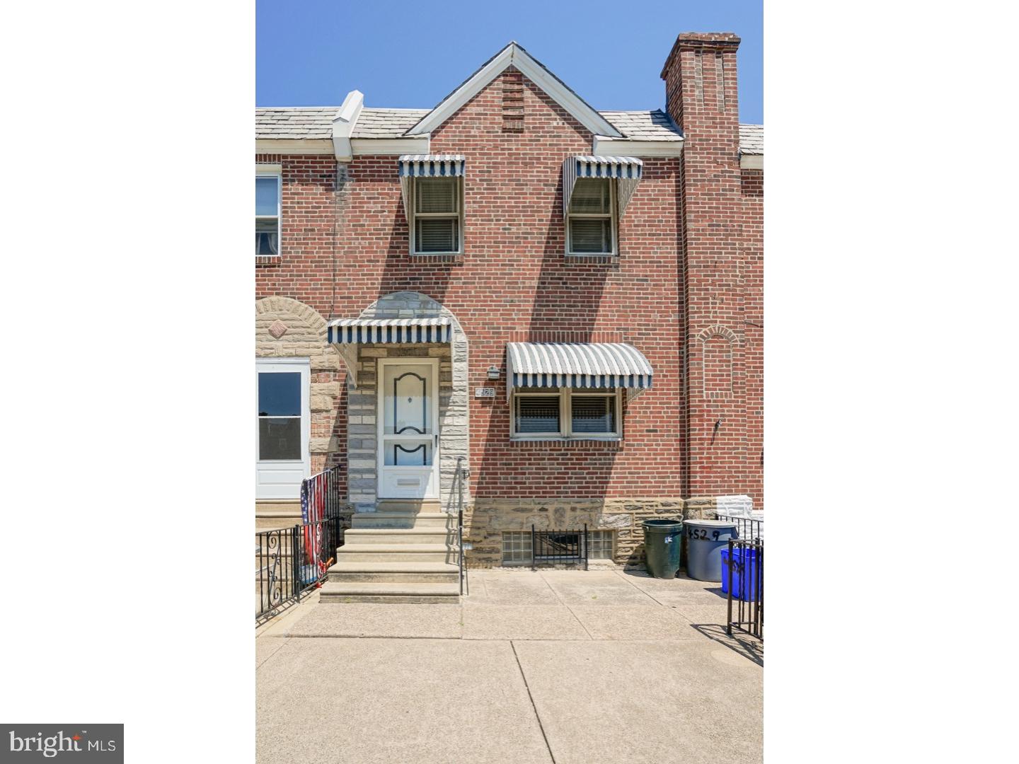 Great starter home located in Mayfair.  First floor features  spacious living room, formal dining room, parquet floors, and modern kitchen with gas range.  Second floor has two bedrooms and ceramic hall bath with pedestal sink.  Master bedroom has been combined with another bedroom. This home was previously a three bedroom home and could be easily converted back.  Full unfinished basement with partial bath and separate laundry area.  Large front patio and rear parking.  Just add your finishing touches and unpack!  Easy to show!