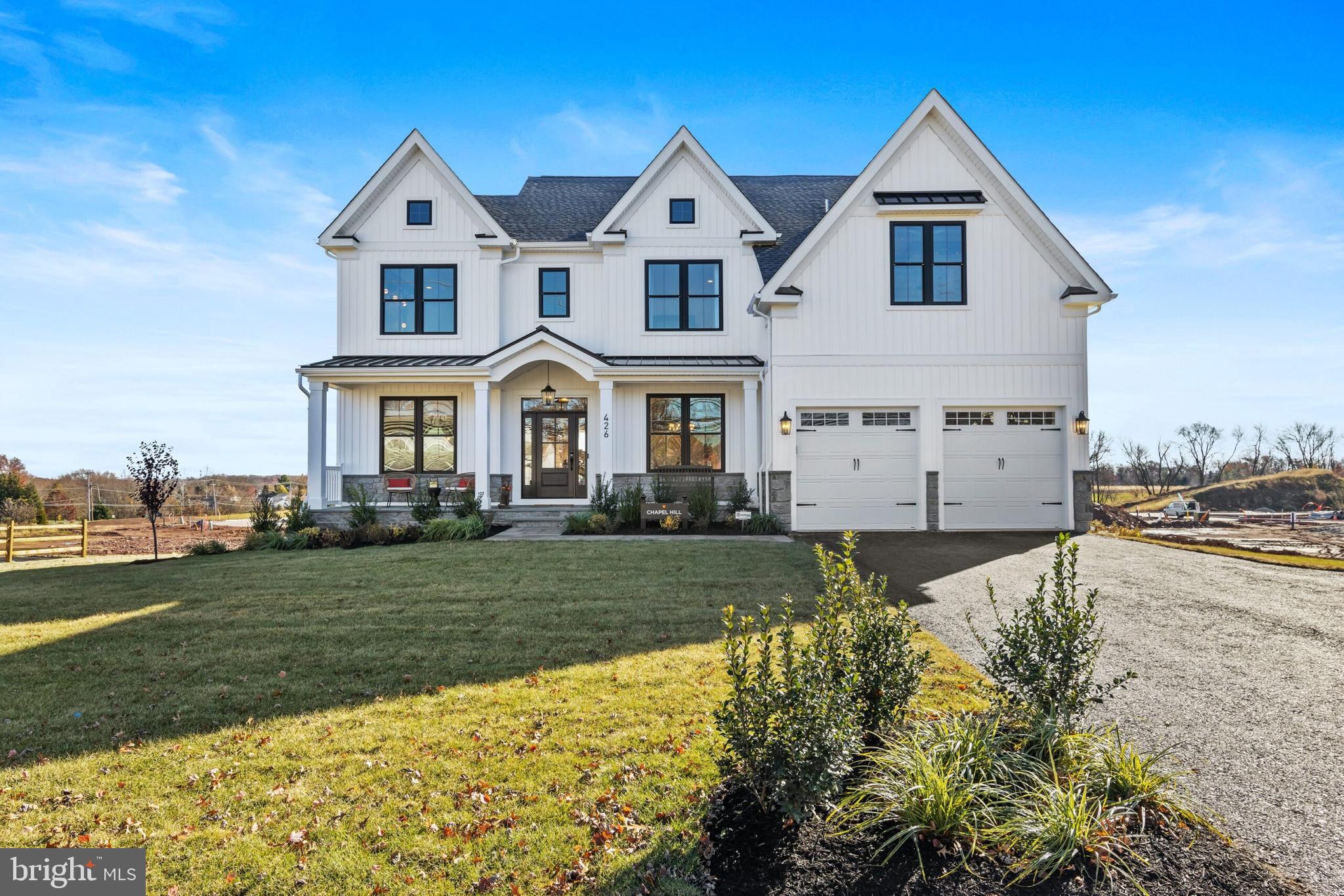 NEW FLOORPLAN JUST RELEASED at the Estates at Stonecliff. Introducing the Chapel Hill Grande  floorplan which showcases over 3,385 square feet of thoughtfully designed living space, featuring 4 bedrooms, 3.5 baths, and a two-story great room. The first floor is designed with both sophistication and functionality in mind, From the moment you step into the light-filled foyer, the home unfolds with intention—wide open living spaces, airy nine-foot ceilings, and refined details at every turn. The kitchen, with its oversized island and walk-in pantry, flows seamlessly into a spacious breakfast area and expansive two story great room, perfect for both gatherings and everyday moments. A rear study  off the great room as well as a spacious dining room and versatile flex room offer added convenience and elegance, allowing the home to adapt to your needs. Upstairs, the owner’s suite provides a serene retreat, with dual walk-in closets and a spa-inspired bath. Three additional bedrooms and a thoughtfully located laundry room complete this impeccable design.  this home offers the rare opportunity to personalize every detail to reflect your lifestyle and vision. Work alongside Foxlane Homes’ award-winning design team to curate a truly one-of-a-kind residence with exceptional customization options including a first-floor guest suite, sunroom, finished basement, designer cabinetry, luxury countertops, premium flooring selections, and countless additional high-end finishes.

Experience refined Chester County living with the opportunity to build your dream semi-custom home with Foxlane Homes at The Estates at Stonecliff in Glenmoore.  Set on the largest homesites in the highly acclaimed Downingtown Area School District.  This exclusive community offers the only new construction estate homes of its kind in the area. It is an intimate enclave of just 36 luxury homes nestled among the rolling hills and scenic beauty of Chester County. Residents enjoy the serenity of countryside living while remaining conveniently close to the charming shops, dining, and everyday conveniences of Downingtown, Chester Springs, and Exton, with easy access to Route 100 and the Pennsylvania Turnpike.

Limited-time pricing opportunities are now available. Photos are for representative purposes only. Please see Sales Representative for additional details.
