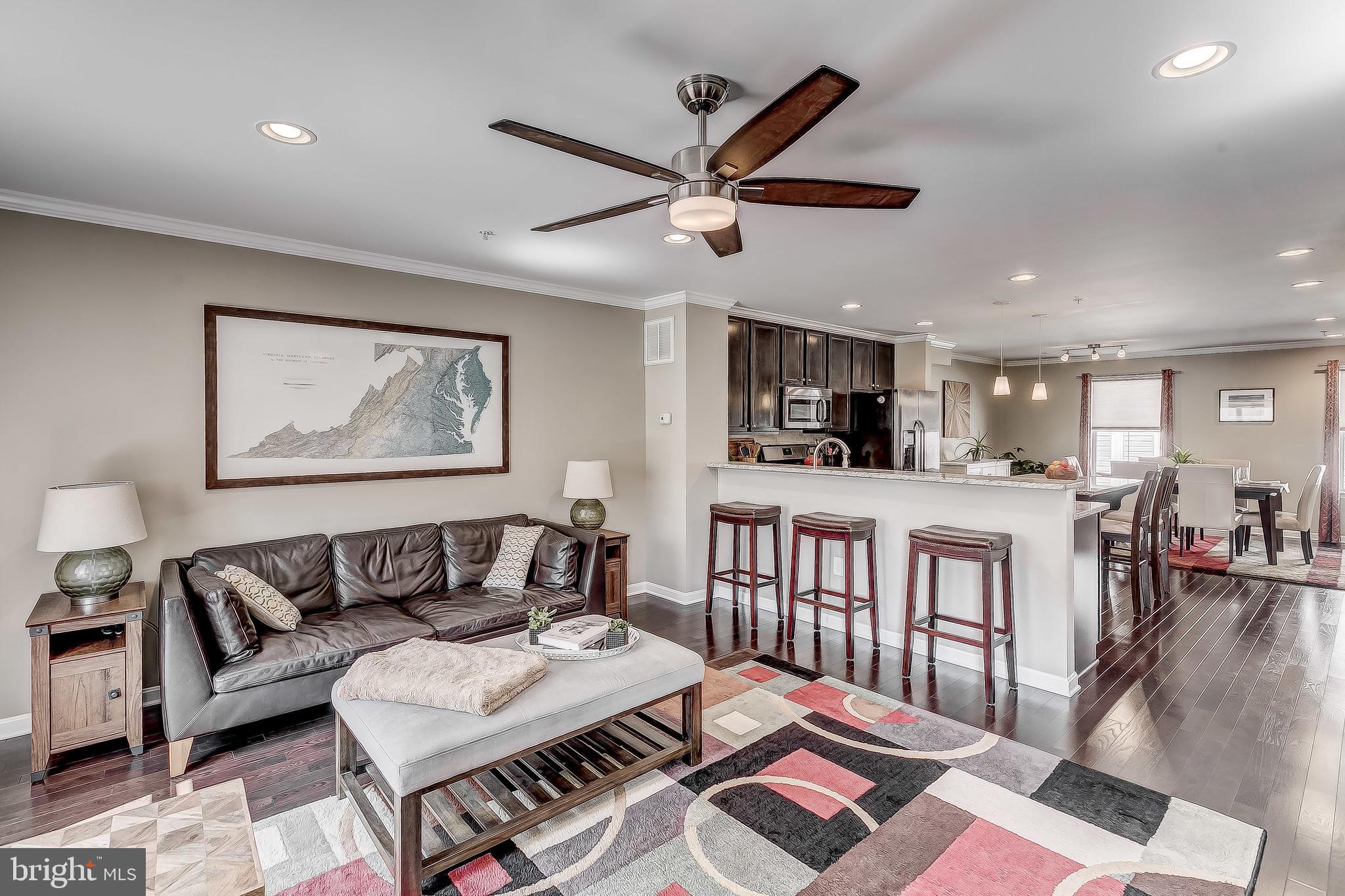 Gorgeous, 4 Story Town Home In Athena Square! This 4 Bedroom, 3.5 Bathooms Home Boasts Tons Of Natural Light, Spacious Bedrooms & Multi-Level Outdoor Space. Upon Entrance, Be Greeted By The Foyer Area With A Bedroom & Full Bathroom That Can Easily Be An Office Space. Upper 1 Offers Open Floor Plan, Living Room With Gas Fireplace, Dining Room With Hardwood Flooring, Half Bath & Kitchen With Breakfast Bar, Island, Granite Counter Top, Gas Stove, Subway Tile Back Splash, & Access To Balcony. Upper 2 Has Two Spacious Bedroom En Suite Including Master Bedroom With Ceiling Fans & Bathroom With Dual Vanity Sink. Upper 3 Has A Great Loft That Can Be A 4th Bedroom With Access To Rooftop Deck. Bonus Features Includes 2 Car Garage, 20 Ft Wide, Sky Loft, Front Loading Laundry By Bedrooms, & Short Commute To All Major Highways, Shops & Restaurants!