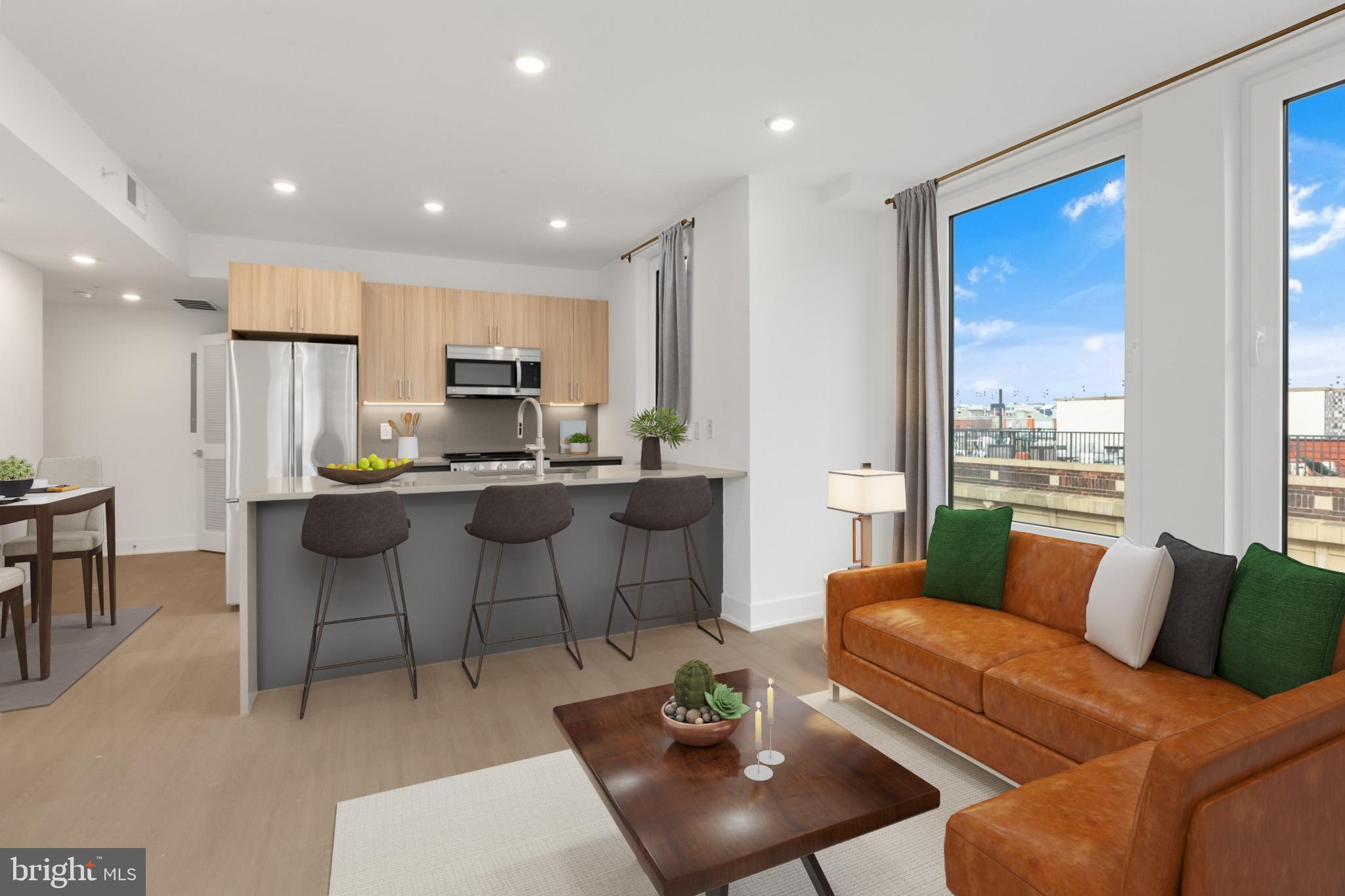 Available Now | Leasing Special: Advertised price reflects 14 month leases only. Inquire for 12 month lease prices! Only 1st month and 1-month security deposit are due prior to move in! 

Welcome to Beacon Flats, where modern finishes and prime location meet in the heart of Fishtown. Unit #501 is a 1 bedroom, 1 bathroom apartment on the fifth floor. Each unit features central A/C, in-unit laundry, contemporary fixtures, and sleek stainless steel appliances. Enjoy being just steps away from popular spots like Forin Cafe, Stelio's Pizza, Rowhome Coffee, Starbolt, and Sacred Vice Brewing. Surrounded by convenient grocery stores, parks, and public transit including the Market-Frankford Subway line servicing Center City, University City, and beyond.

Amenities & Building Features:
Modern, pet-friendly studio, one-bedroom, and two-bedroom layouts.
Fully equipped gym featuring Star Trac equipment and free weights.
Spacious co-working spaces for remote work or studying.
Large roof deck with stunning views of the city, accessible via elevator and stairway.
Pet area for your furry friends to enjoy the outdoors.
Butterfly Security System with personalized codes for secure deliveries.
Mail and package room for added convenience.
Bike room and storage cages in the basement.

Lease Terms:

Generally, 1st month, 12th month, and 1 month security deposit due at, or prior to, lease signing. Other terms may be required by Landlord. $55 application fee per applicant. Pets are conditional on owner's approval and may require an additional fee, if accepted. (Generally, $500/dog and $250/cat). Tenants responsible for: electricity, cable, flat water fee ($40/month for 1bed, $60/month for 2bed), and a $35/month required amenity fee which includes Xfinity Wifi, lounge, gym, pet park, roof access. Landlord Requirements: Applicants to make 3x the monthly rent in verifiable net income, credit history to be considered (i.e. no active collections), no evictions within the past 4 years, and must have a verifiable rental history with on-time rental payments. Exceptions to this criteria may exist under the law and will be considered. Tenant to receive a credit of 2 months free upon move-in to use how they choose during the lease term. Listed rent reflects leasing special. Leasing specials are for new residents only. Please note: photos & video tour may be of a similar unit within the building; exact layouts & finishes may vary.