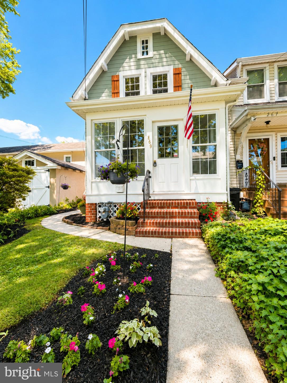 Welcome to 269 Madison Street in Bristol Borough! This charming and beautifully updated 2-bedroom, 1-bath home blends classic character with modern conveniences. Step inside to find original hardwood flooring that adds warmth and timeless appeal throughout the living spaces. The enclosed front porch provides the perfect spot to relax with your morning coffee or unwind at the end of the day.

The updated kitchen features gorgeous granite countertops, new appliances, and ample cabinet space, making meal preparation a delight. The home's thoughtful updates offer move-in-ready convenience while preserving its inviting charm.

Conveniently located near local shops, dining, parks, and major commuter routes, this home is an excellent opportunity for first-time buyers, downsizers, or anyone seeking the charm of Bristol Borough living. Don't miss your chance to make this wonderful property your own!