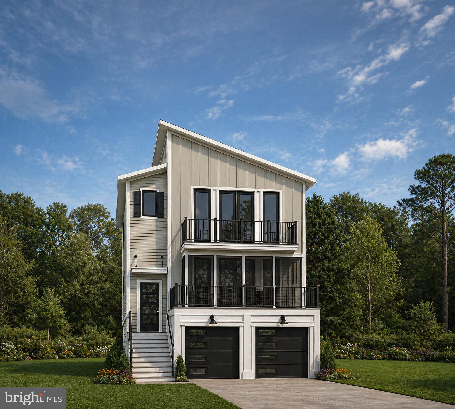 Experience the best of coastal living in this beautifully designed 4-bedroom, 3.5-bath home, ideally situated within walking distance of everything Dewey Beach has to offer. Spend your days enjoying the beach, dining at local favorites, shopping, and taking in live entertainment—all just moments from your front door.

Inside, a spacious open-concept layout creates the perfect setting for everyday living and effortless entertaining. The heart of the home is an impressive oversized island that serves as a gathering space, dining area, and stunning focal point of the kitchen. Clean, modern architecture is complemented by thoughtfully curated coastal-inspired interiors, creating a bright and inviting atmosphere throughout.

Retreat to the expansive primary suite featuring a private Juliet balcony, while family and guests enjoy three additional bedrooms and ample living space. With three separate outdoor living areas, there is no shortage of places to relax, entertain, or enjoy the coastal breeze. This exceptional Evergreene home offers the ideal blend of modern design, functional living, and an unbeatable Dewey Beach location.
