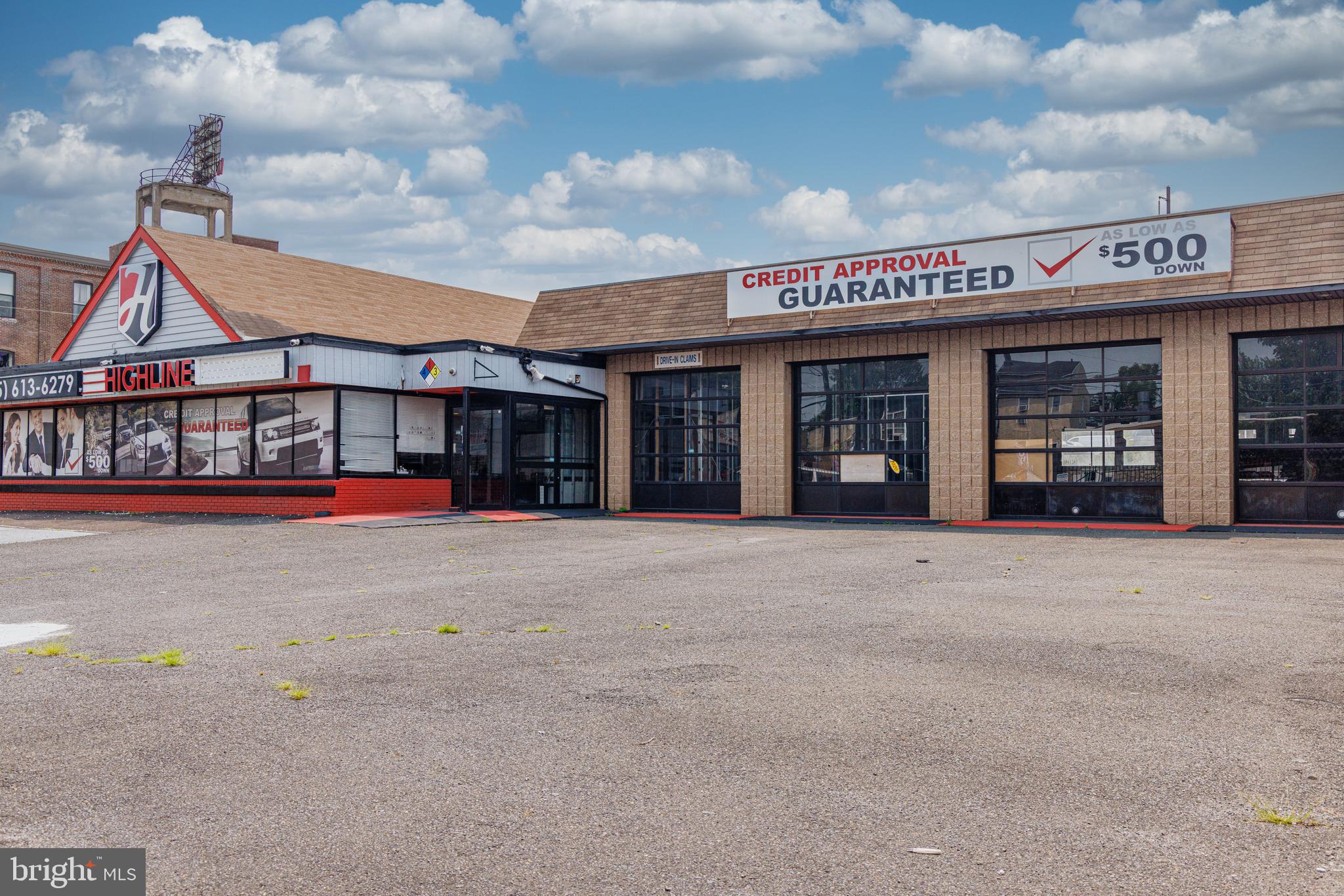 Rare Commercial Opportunity! Exceptional 6,335± sq. ft. commercial building located in a high-visibility, high-traffic location, ideal for an auto dealership, auto body shop, repair facility, detail center, fleet operation, or a variety of other commercial uses. The facility features over 3,000± sq. ft. of professional office and showroom space,  2 private offices, storage and 2  restrooms, creating a welcoming environment for customers and staff. In addition, the property offers more than 3,335±  sq. ft. dedicated to auto body service, and detail space, providing ample room for productivity and workflow. The expansive service area includes 8  10ft  drive-through bay doors, impressive 13.5 feet ceiling heights, and 3  lifts, making it well-equipped for automotive service and repair needs. Additional highlights include multiple work and storage areas, excellent layout flexibility, and room to customize for your business needs. 

Situated on approximately 0.6 acres, this gated and secure property provides parking capacity for up to 120 vehicles, offering plenty of space for inventory, customer parking, or fleet storage. With outstanding street visibility, easy accessibility to I-95 and Route 1, and endless business potential, this property is a rare opportunity in a prime commercial corridor. Property is also for lease MLS# PAPH2627376