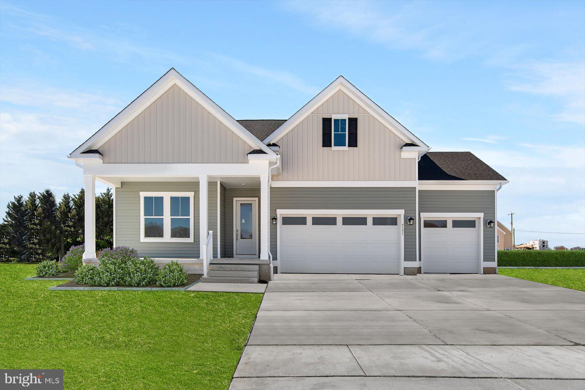 UNDECORATED FIELD MODEL ON TRANQUIL WOODED HOMESITE WITHIN 15 MINUTES TO THE BEACH
MOVE-IN READY! Stunning brand-new 4BR/3BA home on a spacious ½-acre homesite, with finished basement + 3 Car Garage - just 20 minutes from the DE beaches! The Latitude is a stunning layout featuring a showstopper gourmet kitchen equipped with an oversized quartz island, upgraded cabinetry, premium GE stainless steel appliances, and designer lighting—ideal for hosting gatherings or quiet evenings in. Enjoy the open-concept layout with luxury vinyl plank flooring throughout the common areas, flowing seamlessly into a spacious great room with a see-through fireplace that connects to an expanded screened porch—perfect for cozy fall nights and holiday entertaining. The finished basement adds even more flexible living space, while the three-car garage provides ample room for vehicles, storage, or hobbies. Set on a generous half-acre homesite, this home offers both privacy and convenience in a sought-after location. With upgraded finishes throughout and attention to every detail, this home is truly move-in ready—just in time to celebrate the season in your brand-new dream home.
**CLOSING COST INCENTIVES AVAILABLE WITH USE OF APPROVED LENDER AND TITLE! SEE SALES CONSULTANT FOR MORE DETAILS **