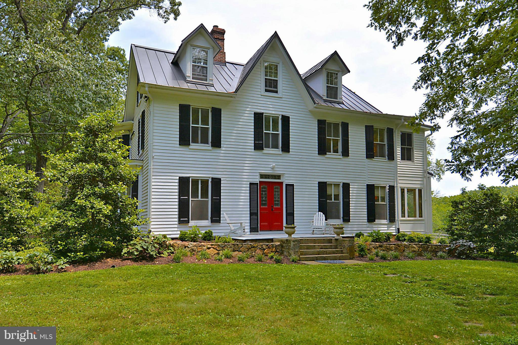 Ashton's Historic Tanglewood resting on 21.74 acres is a gorgeous home with over $500,000.00 in restoration and updates! Entertain in historic living and dining areas, prepare in a modern kitchen.  Outdoor pastures, historic outbuildings, 2 streams, and woods complete the pastoral setting within an easy commute to both Washington and Baltimore. Make sure you check out the TruPlace tour!