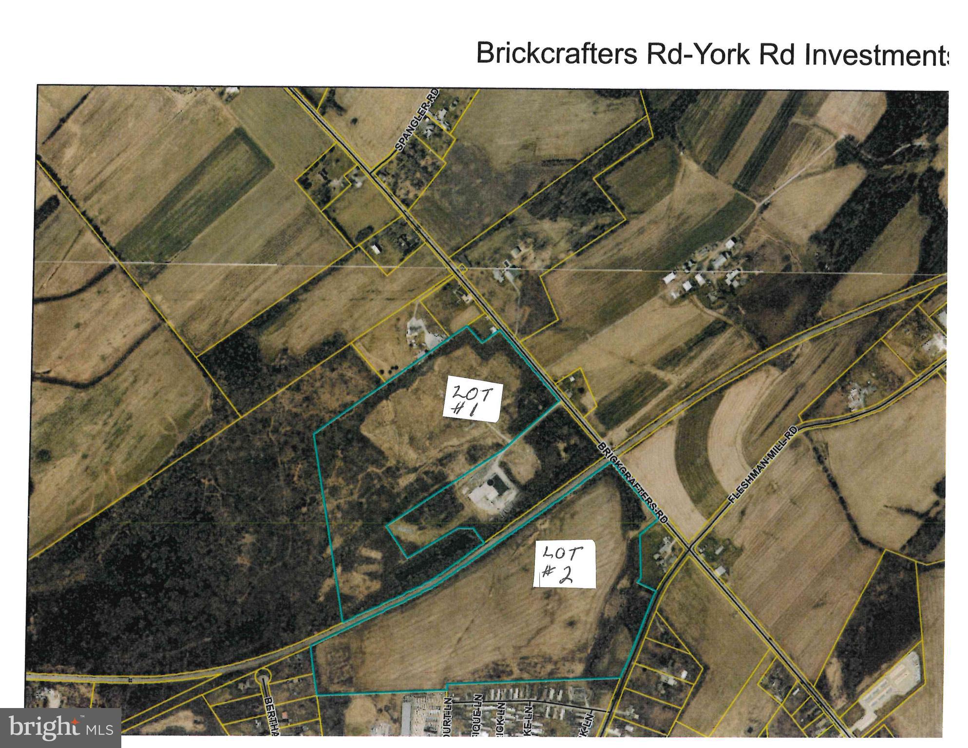 Industrial zoned parcel with road frontage 
Additional  44+ acres Lot #2 acres available See MLS# PAAD2023606