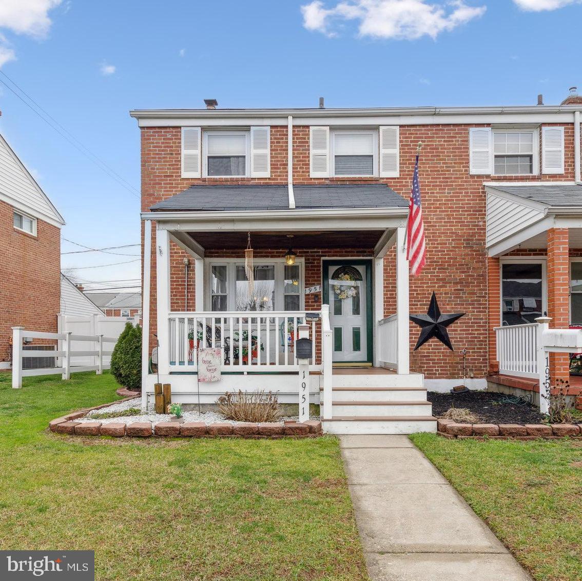 Multiple Offers in hand.  Please bring your best and final quickly.  
Welcome to 1951 Holborn Rd, a meticulously maintained end unit home exuding comfort and charm. Step onto the inviting front porch, ideal for casual gatherings with friendly neighbors after a busy day.
Savor a drink on the expansive rear deck while your furry companion enjoys the fenced backyard—a hassle-free haven complete with a maintenance-free shed, fence, and a tranquil firepit, perfect for summer relaxation.
The main level seamlessly connects an open kitchen to the inviting living space, offering a perfect layout for daily living. Upstairs, discover three bedrooms and a full bath, providing ample living space.
The lower level serves as a cozy retreat for movie nights or an excellent spot for guests to have their own space, featuring its own full bath for added convenience.
Location is key! Just a block away from Stansbury Park, where you can enjoy baseball diamonds, soccer fields, and scenic walking paths around Lynch Cove Park Pond and the Bear Creek headwaters. Plus, it's only minutes from a plethora of dining, entertainment, and shopping options or being able to jump on I-695.
Discover comfort, functionality, convenience, and outdoor bliss in this charming Dundalk home.