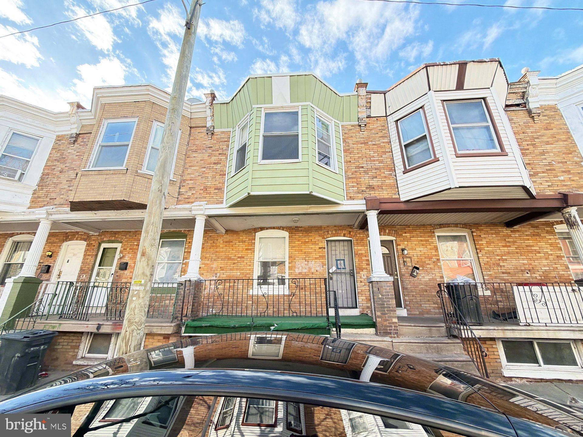 Located in the heart of Germantown, this 3-bedroom, 1-bath row home offers an open-concept layout with solid fundamentals and a smart use of space. The main level features laminate hardwood floors throughout the living and dining areas, leading to a galley-style kitchen with 12x12 ceramic tile flooring, granite countertops, and stainless steel appliances—including a matching sink and faucet. Upstairs, all three bedrooms and the hallway are finished with the same laminate flooring for a cohesive look. The bathroom has been updated with tiled floors and a full tile tub surround, adding a modern touch. While the property could use some cosmetic updates, it presents a great opportunity for an investor or homeowner looking to build equity in a well-located section of Philadelphia.