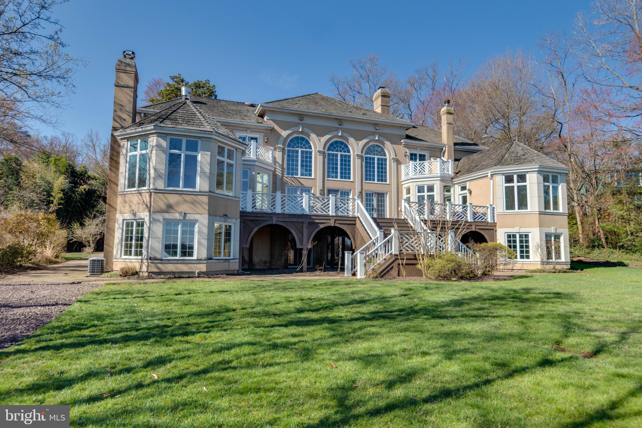 Offering a spectacular Potomac River View, this fabulous five bedroom plus 4 1/2 + 1/2 bath custom-built home is on the market for the very first time.  Soaring 22 foot ceiling in the living room and dining room, four fireplaces, seven beautiful Palladian windows with keystone arches, spacious kitchen and family room plus large deck overlooking the water.  The huge unfinished lower level offers abundant storage plus a garage that can accommodate six cars!

Perfect for gracious entertaining and comfortable family living, this gorgeous home features detailed moldings, hardwood floors, custom built-in bookshelves, elegant crystal chandeliers and beautiful bay windows.

This is the ideal home for the boat enthusiast!  A dock is directly in front of the home and offers slips for two motor boats and a lift (“as-is”).

Improvements include: Washer (2023), refrigerator (2022), dishwasher (2022), dryer (2021), furnace (2014), CAC (2014), cedar shake roof (2013), hot water heater (2013)