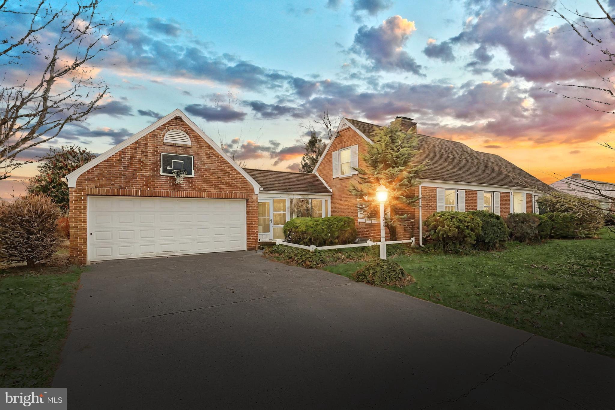 Welcome to this quality brick Cape Cod featuring large living room with fireplace, upgraded kitchen with granite counter tops, newer appliances, and breakfast nook.  Great dining area with classic built-ins.  There are  2 bedrooms, full bath, and laundry on the main level, 2nd story offers 2 bedrooms, full bath, office space & storage.  Lower level has a bonus room with a great stone fireplace.  Unfinished utility area has main laundry, radon system, and 200 amp service.   Home has natural gas heating and central air.  
Home offers a 10x16 sun room,  and attached 2 car garage.  The exterior offers a tiered deck, private back yard, and a newer garden shed.  Home is situated on .41 acres, just 15 mins to historic downtown Gettysburg, short drive to Routes 15 & 30,  And within walking distance to parks, library, and school.