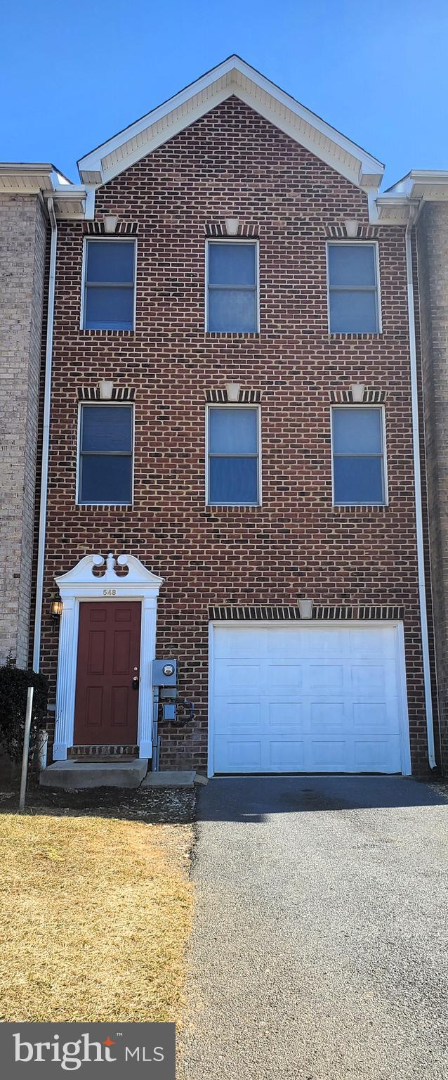 Very nice and spacious 3 level townhome located on the East side of Hagerstown. The walk in level has a one car garage and a nice finished room. Upstairs on the middle level, there is an eat in kitchen, dining area, half bath and a large living room. The upper level offers 3 bedrooms and two full baths. Luxury vinyl plank on all levels, bedrooms have wall to wall carpet. Central AC and electric baseboard heat. Laundry hook ups are on the bedroom level. Pets are case by case. No large dogs, no SMOKING. Credit check, background check are required. Income has to be at least 3 x's the rent gross monthly.