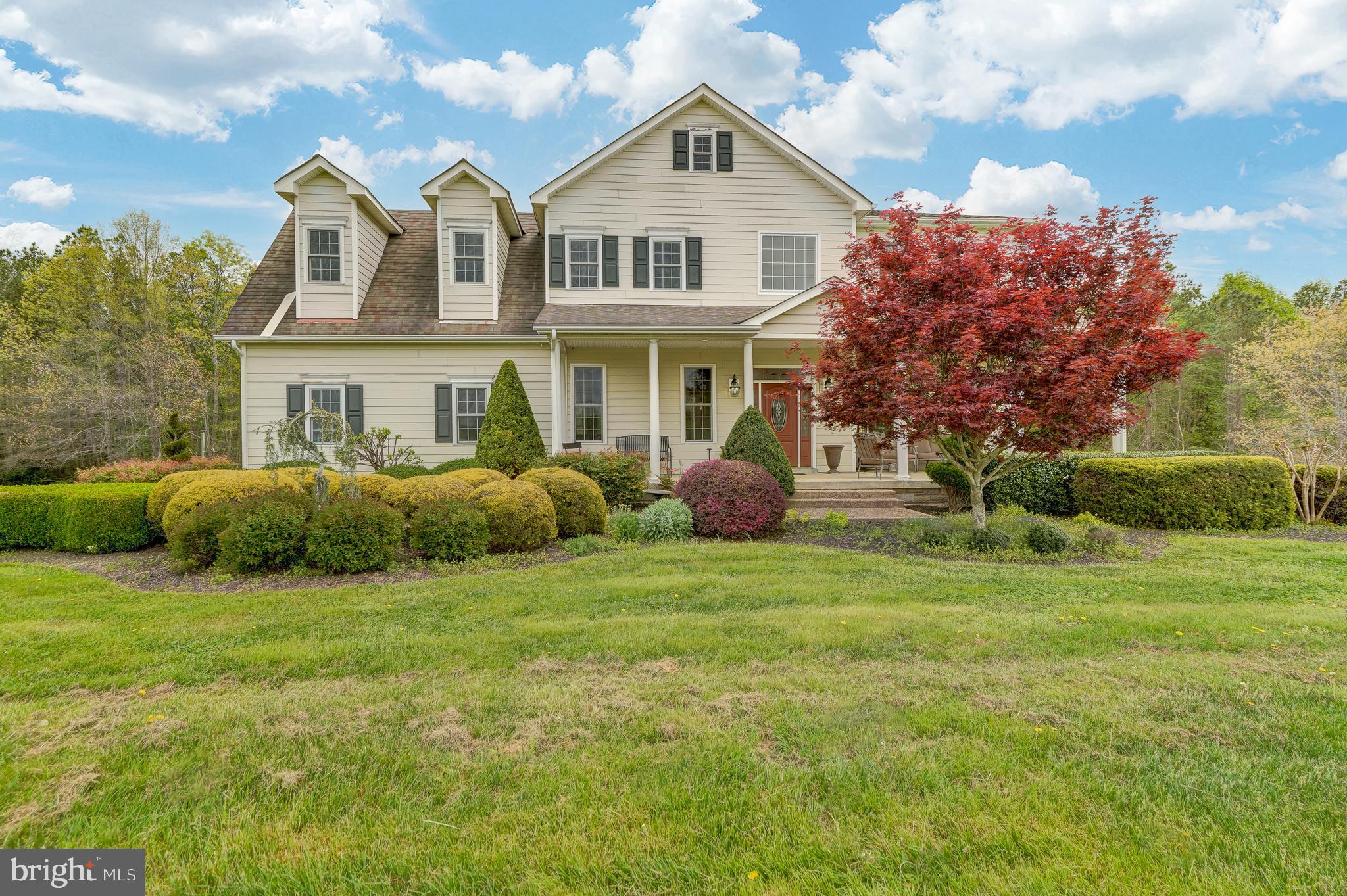 Experience the epitome of rural charm at 2066 Byrds Mill Rd, Newtown, VA.  Situated on 152 +/- acres amidst the tranquil beauty of Virginia's countryside, this enchanting property offers a serene retreat from the hustle and bustle of city life.  This custom built home is ready for you to come in and make it your own. 
 Featuring 3,992 finished square feet and 1,760 unfinished square feet in the walkout basement for you to finish as you wish or use for storage.  4 bedrooms, 3.5 baths, a home office and an additional room that could be used as a gym or toy room.  Family room showcases a stone gas fireplace and french doors to the back deck.  Separate living room and dining room.  Many upgrades to include granite counters, custom kitchen cabinets, 10 ft ceilings, crown molding, chair rail and a tray ceiling.  12 inch thick concrete walls in the basement, rough in plumbing and a bunker/safe room.  Retractable chandelier in the foyer makes it a breeze for changing out bulbs.  There is a 22x22 attached garage and there is also a detached garage.  Elaborate heating unit that can also be used to heat water. Step outside and discover your own slice of paradise, where sprawling lawns and mature trees create a picturesque backdrop for outdoor living. Whether you're relaxing on the covered front porch or entertaining on the large concrete patio, the possibilities for relaxation and recreation are endless. 152 acres to explore (about 10 acres open/cleared) and there is also a stream on the property.  Don't miss your chance to make this home your own and experience the peace and serenity of country living in Virginia.