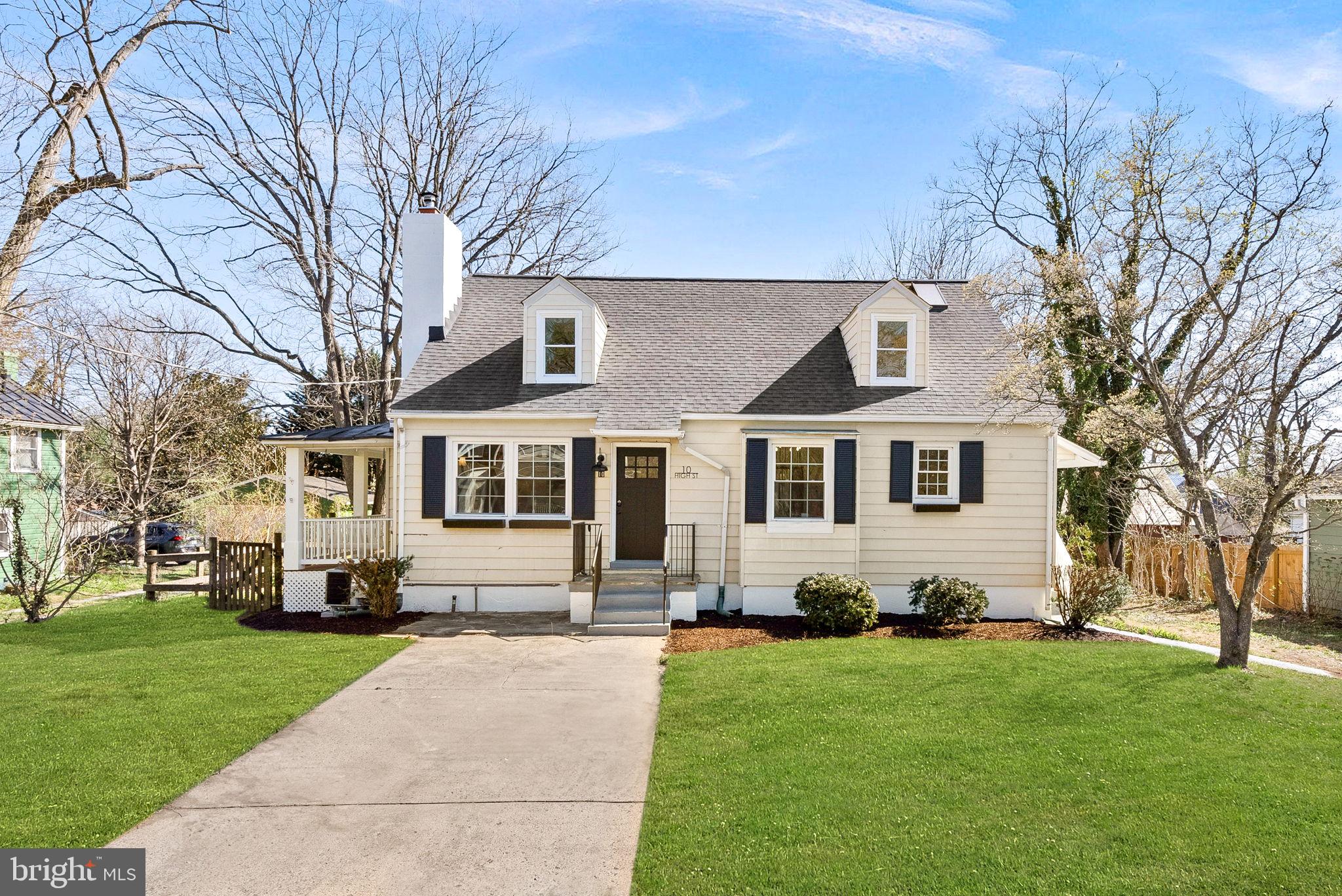 Tucked just off Main Street in the heart of Round Hill, this charming, fully renovated Cape Cod blends classic character with modern elegance. Every inch of this home has been thoughtfully updated, from the brand-new flooring and fresh paint to the stylish finishes throughout. The main level welcomes you with a bright and inviting living room, a dedicated dining area, and a beautifully remodeled kitchen featuring brand-new cabinetry and stainless steel appliances. Three comfortable bedrooms and a full bath complete the main floor. Upstairs, the stunning primary suite feels like a retreat with its vaulted ceilings, exposed beams, and skylights that flood the space with natural light. The finished basement offers even more living space, including a spacious rec room, a versatile den/bonus room, a storage area, and a dedicated laundry room. Outside, the large yard provides plenty of space to relax and entertain. With nothing left untouched, this home is truly move-in ready! Listing agent is owner.
