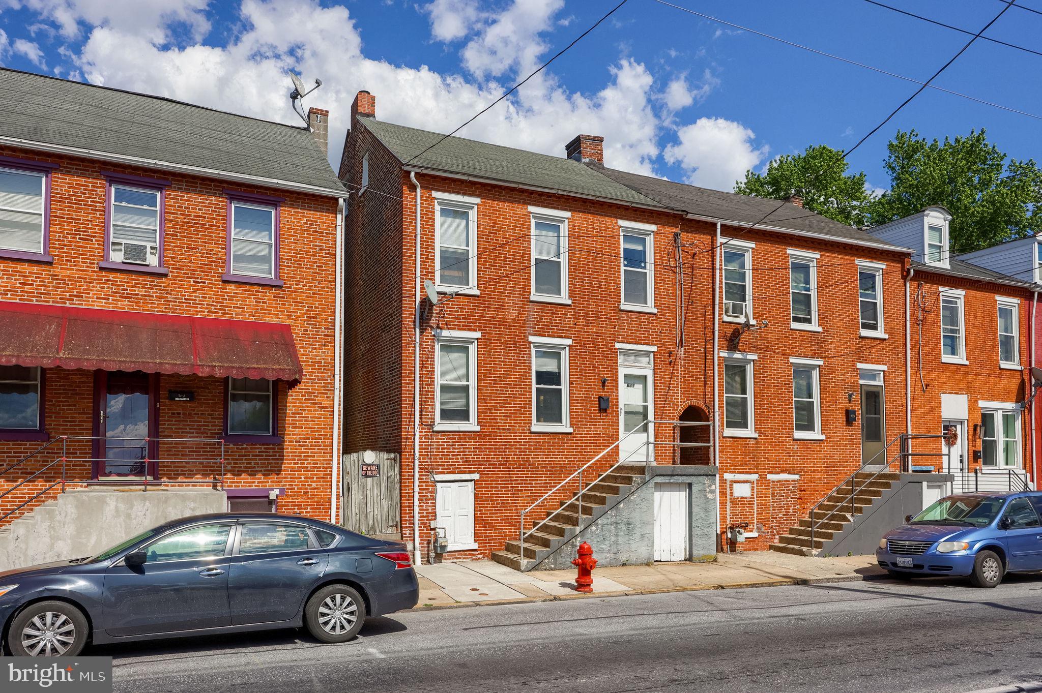 Turnkey Opportunity in the Heart of Lancaster City's South Side!
Whether you're an investor looking to step into immediate cash flow or a buyer ready to call Lancaster City home, this charming 3-bedroom, 1-bath brick townhome checks all the boxes. Currently tenant-occupied on a month-to-month lease at $1,715/month, this property generates strong rental income from day one — with the flexibility to owner-occupy if desired.
Spanning three finished floors and approximately 1,400 square feet, the home features updated LVP flooring throughout, fresh paint, a spacious eat-in kitchen, and a comfortable living room with plenty of natural light. On the 2nd floor you'll find 2 spacious bedrooms and a full bath. The third-floor bedroom offers a unique vaulted space. Central air and natural gas heat keep operating costs manageable year-round. The basement offers laundry hookups and walkout access. 
Out back you'll find a fully fenced yard with off-street gravel parking for two vehicles — a premium amenity in the city. The property's solid brick construction and well-maintained condition mean you can focus on returns, not repairs. Schedule a showing today!