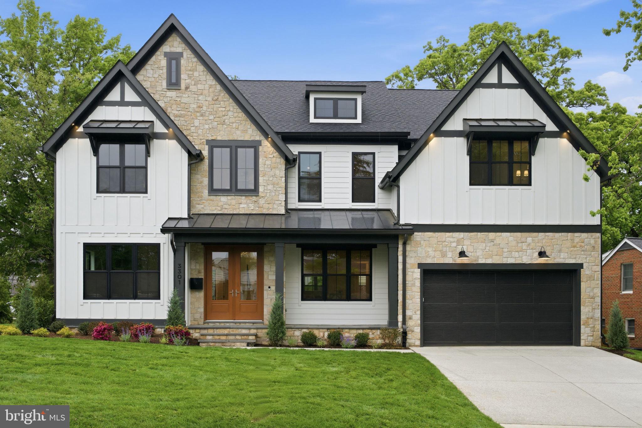 Welcome to 3301 Winnett Road, an exceptional new construction residence by Classic Homes, expected for delivery in May 2026. This thoughtfully designed home offers elegant living across three finished levels with high-end finishes and modern functionality throughout.
The main level features 10-foot ceilings, wide-plank oak hardwood flooring, and 8-foot solid core doors, creating an open and sophisticated feel. The chef’s kitchen is equipped with premium Thermador appliances, including a professional gas range, built-in refrigerator and freezer columns, wall oven, microwave, custom hood, and panel-ready dishwasher. Taj Mahal quartzite countertops with waterfall island, designer backsplash, and semi-custom cabinetry complete this stunning space.
The adjoining family room is highlighted by a gas fireplace with limestone surround, while additional main-level spaces include a formal dining room, private study, guest suite, mudroom with built-ins, and access to the two-car garage.
Upstairs, the luxurious Owner’s Suite offers a spa-inspired bath with quartzite vanities, freestanding soaking tub, and designer tile selections, along with spacious walk-in closets. Three additional bedrooms, well-appointed baths, a loft, and laundry room complete the upper level.
The finished lower level features a large recreation room, media room, additional bedroom, and full bath, offering excellent flexibility for entertaining, guests, or extended living.
Built with quality construction including Anderson windows, Hardie siding, structured wiring, and high-efficiency systems, this home combines timeless design with modern comfort in a highly desirable location.