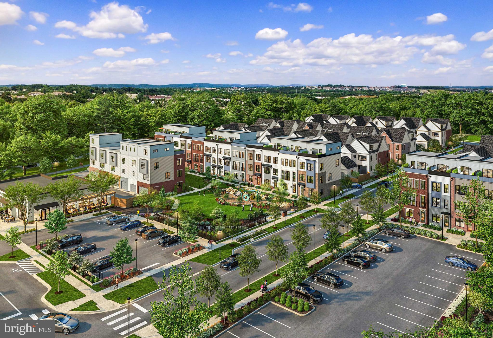 Welcome to the Village at Rockshire - new EYA neighborhood of 29 townhomes, 31 single family homes, and new neighborhood serving retail.   The Camden is a 3-level, 3 BR / 2.5 BA with optional loft level so home can be expanded up to 5 BR and 4.5 BAs.  Main level laminate hardwood flooring, contemporary kitchen with quartz countertops, upgraded tile in bathrooms, 2-car garage parking, environmentally friendly all electric design are some of the many included features.  Construction projected to begin in Spring of 2026 with first move-ins late 2026/early 2027.