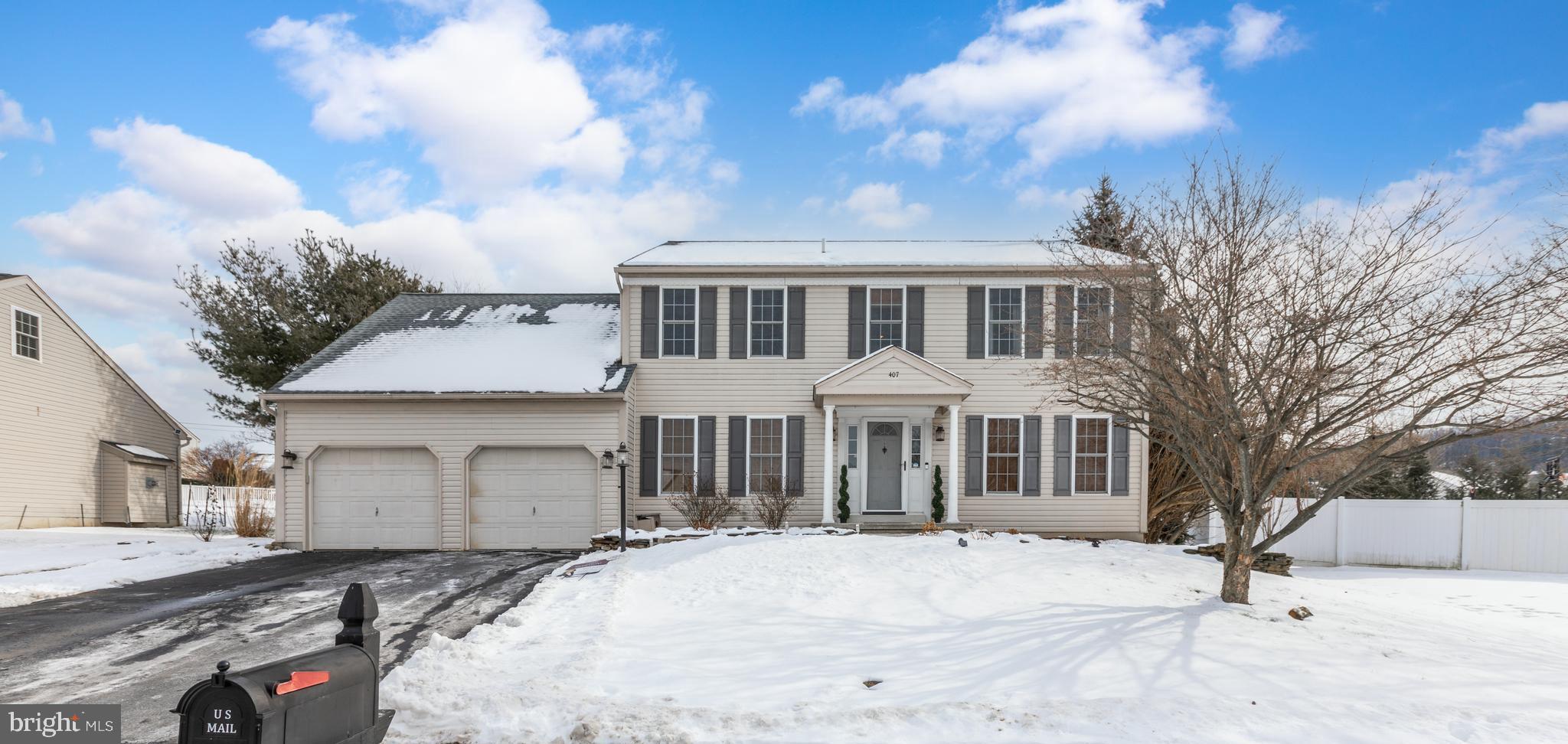 COME SEE THIS BEAUTY, MAKE AN OFFER AND CALL IT HOME! Rare opportunity to own a beautiful 4-bedroom, 3.5-bathroom colonial. This house has everything buyers want, need and wish for. As you enter you will be welcomed by the formal living room and dining room. The kitchen has an island, recessed lighting, updated cabinets, stainless steel appliances, pantry and tile back-splash.  The family room is complete with an electric fireplace. The second level has four large bedrooms including the upgraded master suite with remodeled new bathroom (soaking tub, stall shower, dual sinks and huge walk-in closet, makeup/sitting room/office space.) There is another updated full bathroom for the spare bedrooms. The basement is finished as a flexible space for entertainment, bar/kitchenette, gym or guests' area. This home is conventional/FHA/VA financing eligible.  Ready to move yet?