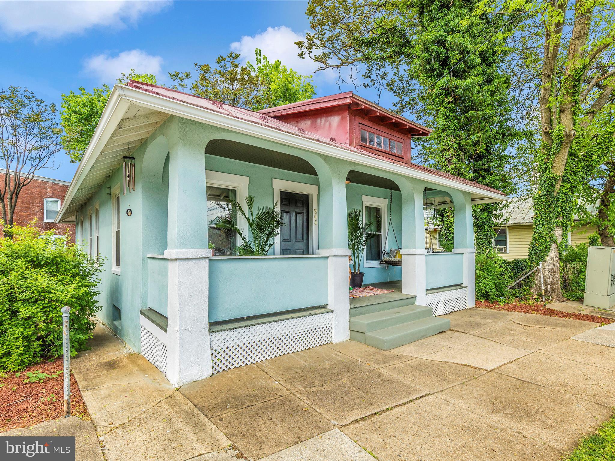 Charming Downtown Frederick Bungalow – A Rare Find!

Welcome to this rarely available bungalow gem located in the heart of Downtown Frederick! Perfectly situated within walking or biking distance to all the city’s best attractions—Baker Park, Carroll Creek, top-rated restaurants, local shops, breweries, distilleries, live music venues, The Weinberg Center, and so much more—this home offers the ultimate in convenience and lifestyle.

Thoughtfully updated and full of character, this single-family home blends classic charm with modern upgrades. Step inside and be inspired by the artistic flow and open layout. The spacious owner’s suite features a walk-in closet, while the second bedroom serves beautifully as a home office. Refinished hardwood floors flow throughout the main level, leading you to a stunningly renovated kitchen with white shaker cabinetry, quartz countertops, subway tile backsplash, high-end stainless steel appliances, and a sleek range hood.

The bathroom has been fully reimagined with ceramic tile, designer fixtures, and a clean, modern aesthetic. The finished basement includes a large recreation room and a bonus guest area (non-legal bedroom)—perfect for entertaining or hosting visitors.

Enjoy your morning coffee or evening wine on the charming front and rear covered porches or rear deck. The private backyard is a true oasis, complete with gorgeous hardscaping, a firepit area, multiple seating zones, and lush landscaping—an ideal setting for relaxing or entertaining.

Bonus features include off-street parking for up to two cars behind the home accessible from Trail Avenue—a rare luxury in this area!

This is not just a home—it’s a lifestyle. Don’t miss your chance to own a slice of Downtown Frederick charm. Schedule your tour today—your dream home awaits!