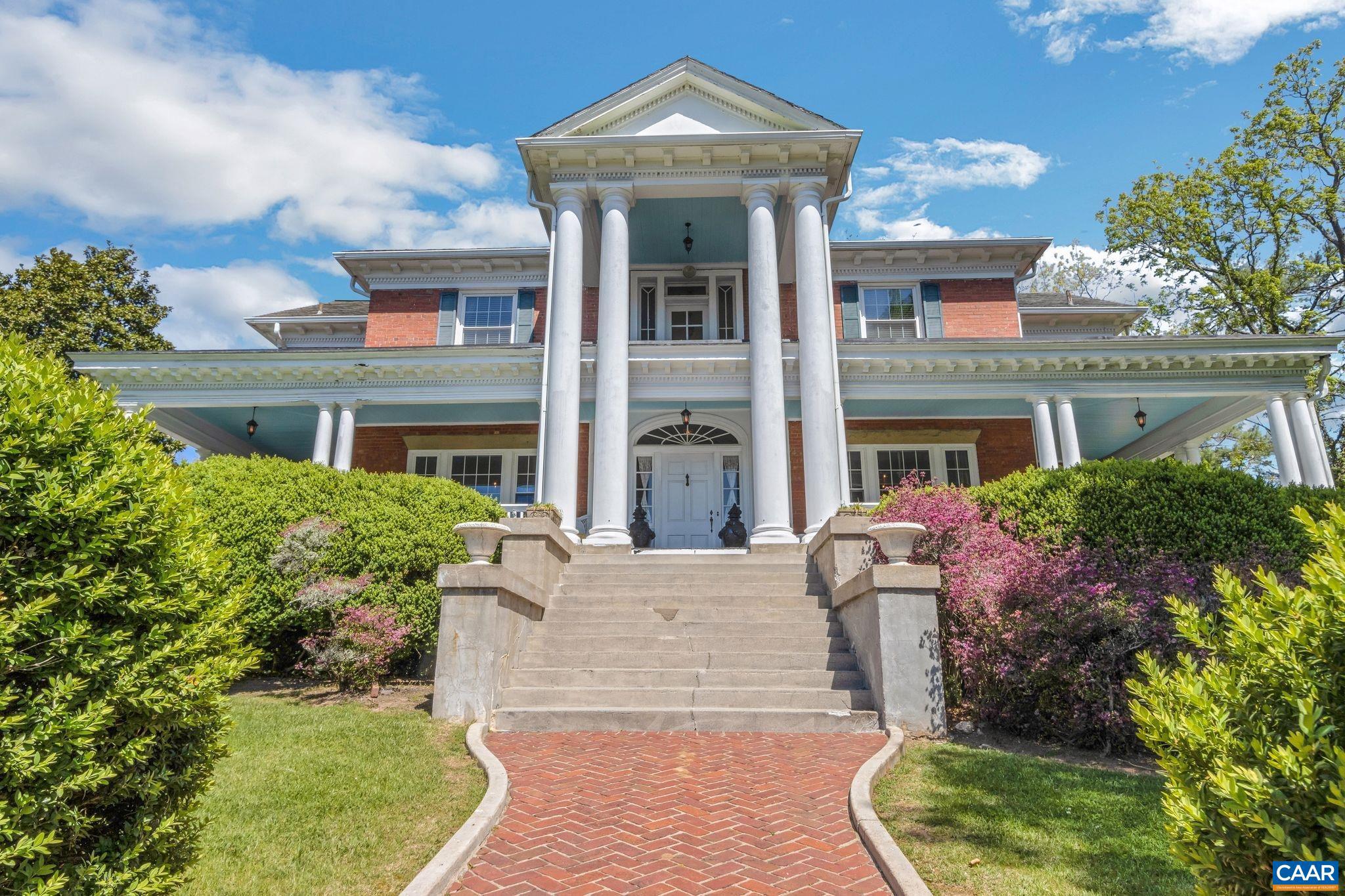Imagine waking up to stunning mountain view? Embrace history and opportunity at the Hillcrest Mansion Inn, a turn-of-the-century gem in Virginia's breathtaking mountains. This versatile property thrives as a successful B&B with 7 ensuite guest rooms, each promising an unforgettable stay. Imagine inheriting a turnkey operation boasting excellent reviews and a loyal clientele.  But the possibilities extend beyond hospitality. Convert the mansion into a luxurious private residence, unwinding in a bygone era while enjoying modern comforts like high-speed Wi-Fi.  A separate owner's quarters in the carriage house ensures privacy. The true star? The location.  Hillcrest boasts mesmerizing mountain views, while charming Clifton Forge offers a vibrant small-town atmosphere.  Adventure awaits just moments away: explore the George Washington National Forest, delve into history at the C&O Railway Heritage Center, or soak in the Warm Springs Pools. Hillcrest Mansion Inn ? your chance to own a piece of Virginia's legacy.  Live in a luxurious mountain setting, operate a thriving B&B, or create a private haven.  Contact us today to explore the possibilities! Ask for improvement list -  300K in noted renovations!,Wood Cabinets,Fireplace in Home Office,Fireplace in Study/Library