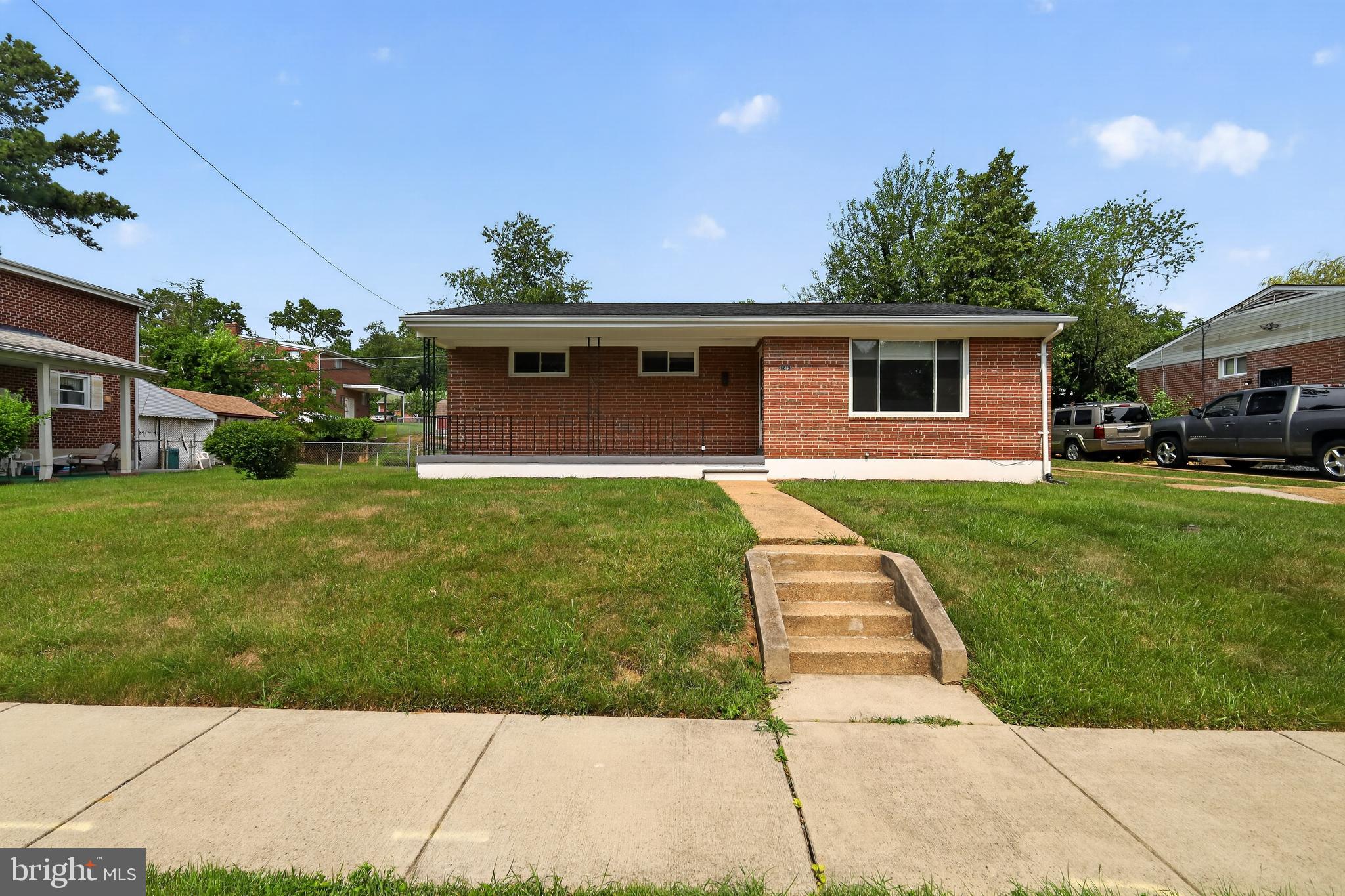 This beautifully renovated three‑bedroom, one‑bath rancher offers single‑floor living at its best in a quiet, well‑established neighborhood just minutes from Liberty Road and the beltway. Everything almost NEW, including the roof, windows, HVAC, hot water heater, stainless‑steel appliances, granite countertops, and a fully updated bathroom with tile surround, allowing you to move in with complete peace of mind. A private driveway and a nicely sized yard add to the home’s appeal, making it an ideal choice for comfortable, low‑maintenance living with insulated crawl space & added attic insulation.  — all for under $300K.