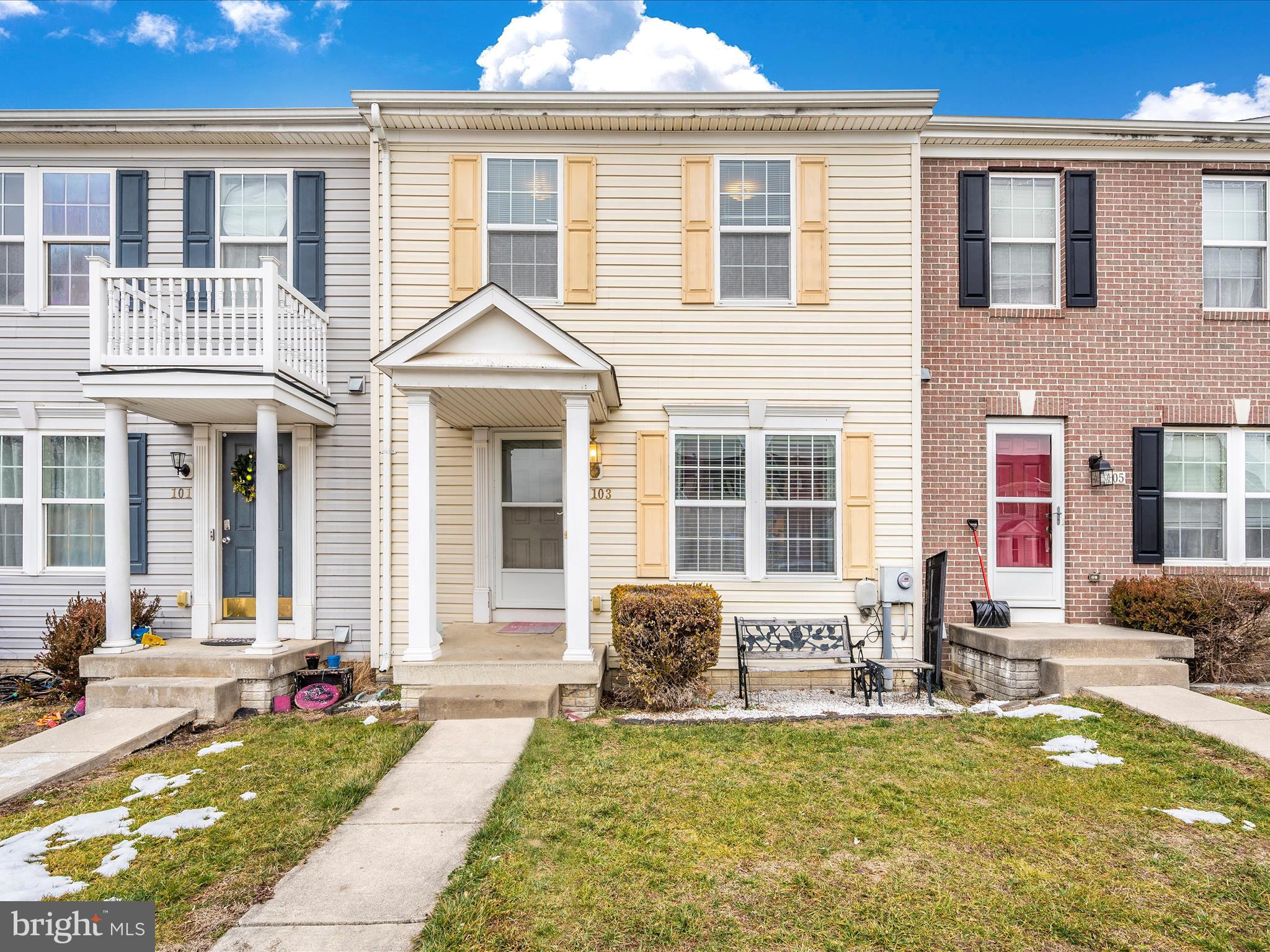 Introducing a rare find in Prentiss Point! This exquisite townhome features a finished basement and an extended layout, providing deceptively spacious living.  The main level has a layout with enough space for all of your entertaining needs. The living room is open to the kitchen, which features an island and a separate dining room. You will also enjoy  a morning room with a patio and deck off the back. The upstairs includes an oversized primary suite with a walk-in closet, a bathroom that has dual vanities and a separate soaking tub and shower. Down the hall you'll find two generous spare bedrooms, and a spare bathroom. The allure of this townhome doesn't end there - the finished basement adds a whole new dimension to this property. With a walk-up to the backyard, the basement expands the living area and provides a versatile space that can be tailored to suit your lifestyle.

Conveniently located near major commuter routes, shops, and dining, this townhome offers a perfect blend of comfort and accessibility. Don't miss the opportunity to make this exceptional 3 bedroom, 2-1/2 bathroom property your own!