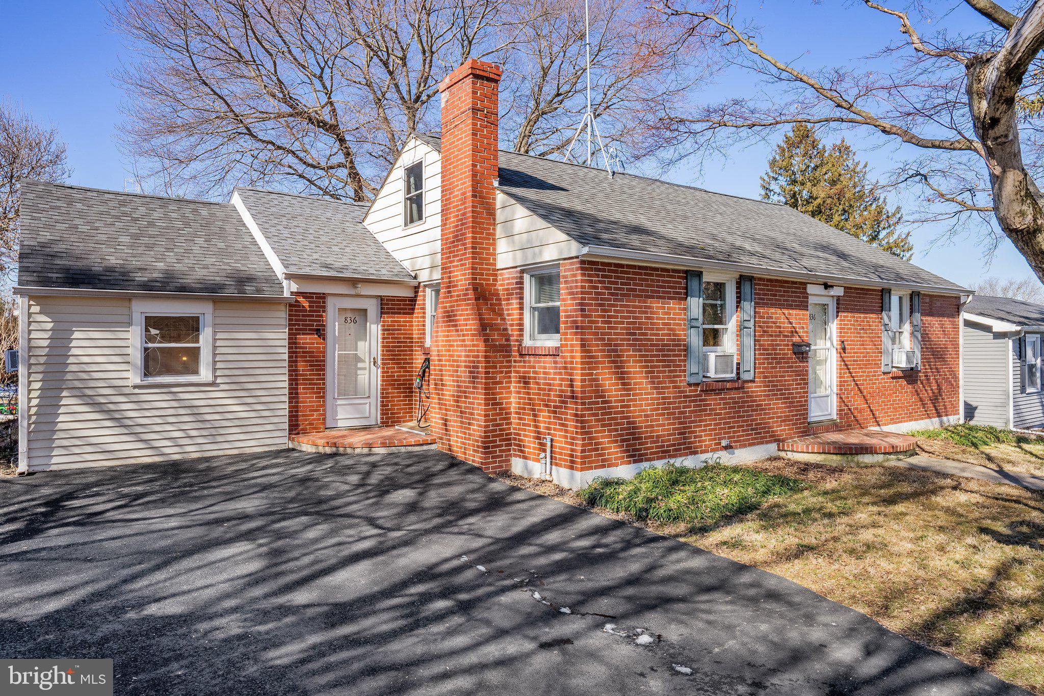 If you’ve been looking for the perfect little Cape Cod with the perfect yard in a perfect neighborhood in Kennett Square, then look no further! This home is full of sweet surprises throughout and offers 3 Bedrooms with 2 full Bathrooms. What was the garage has been converted to the perfect Flex Room that can be used as an Office, Playroom or Studio. There are hardwood floors on most of the main floor and an updated Kitchen with quartz countertops and a separate door to the driveway. Two Bedrooms and a full Bathroom on the main floor along with the Living Room with wood burning fireplace, Dining Room and Kitchen with access to the Flex Room. Upstairs there is a Bedroom, full Bathroom and an additional multi-purpose finished space - all heated and cooled with mini-split systems. This home has been well-cared for over the years, with the roof and windows having been replaced in the past 10 years and the comfort of a whole house generator. As you venture out to the back yard, you’ll appreciate the new 12’ x 14’ deck and the manageable yard space. Pre-listing inspections are available to any interested Buyer to review prior to making an offer. Schedule your showing today and you might be the lucky Buyer who calls 836 Taylor Street their new home!