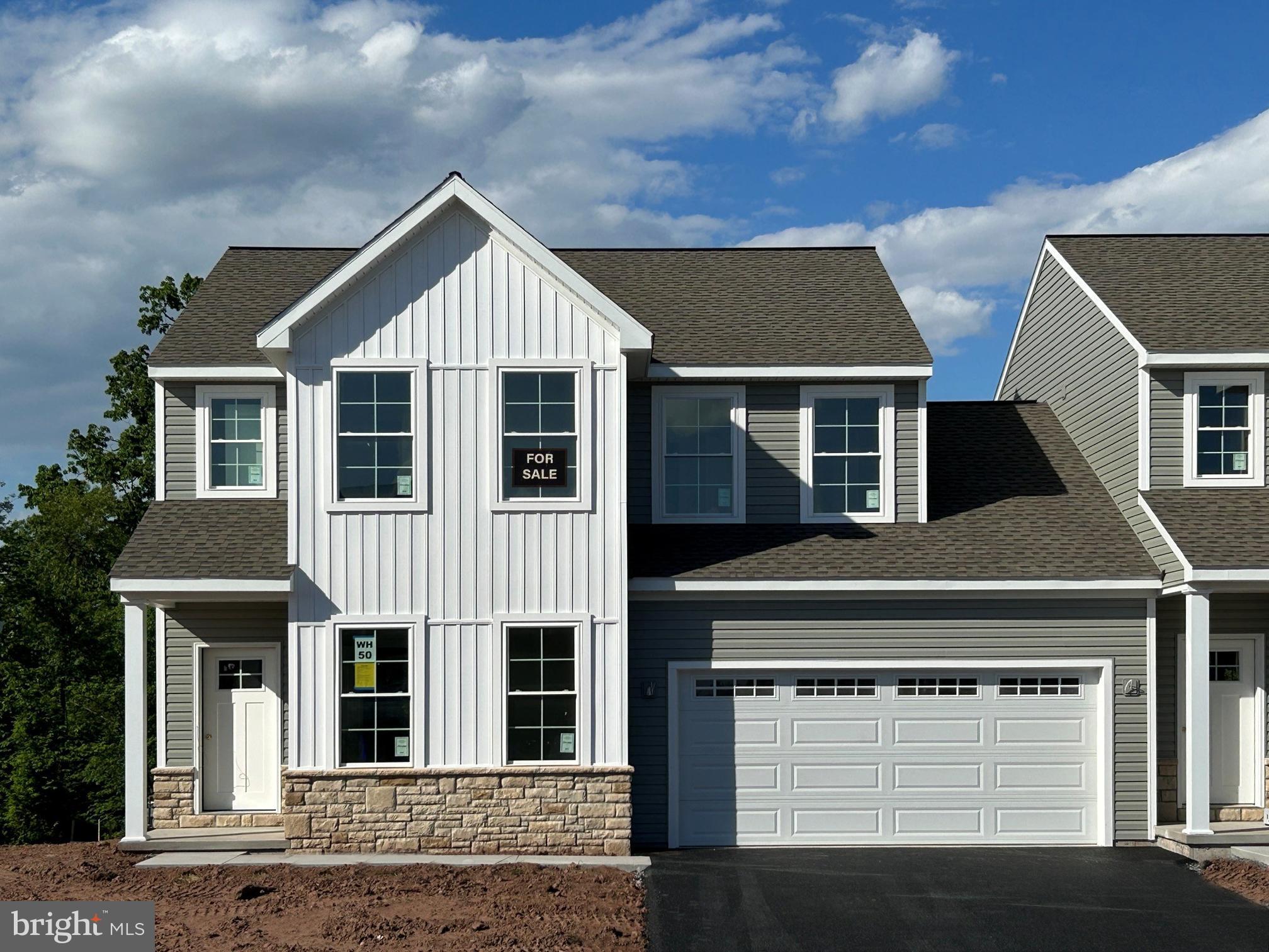 ** $15,000 Builder Incentive offered on single and semi-detached homes, thru 6/15/26 **
UNDER CONSTRUCTION! This Swift model is a 3 BD, 2.5 BA, semi-detached home. Come discover the value that is packed into this 1,980 sq. ft. home. Nine foot first floor walls enhance the spacious feeling of this open floor plan. A self-cleaning electric range, granite counters and soft-close cabinet doors/drawers are featured in this kitchen. The luxury vinyl plank flooring flows throughout the main living area. The first floor study is the perfect space for a home office or den. The owner’s suite is sure to please with large walk-in closet and private bath. Bedrooms 2 and 3 have their own full bath. The laundry room is just steps from all bedrooms and bathrooms. This home also boasts a walk-out lower level, 10×12 composite deck, and a 2 car garage. This home is situated on a perimeter homesite that borders woodland so you will continually be delighted with the wonders of the natural beauty around you.

Total taxes are estimated.