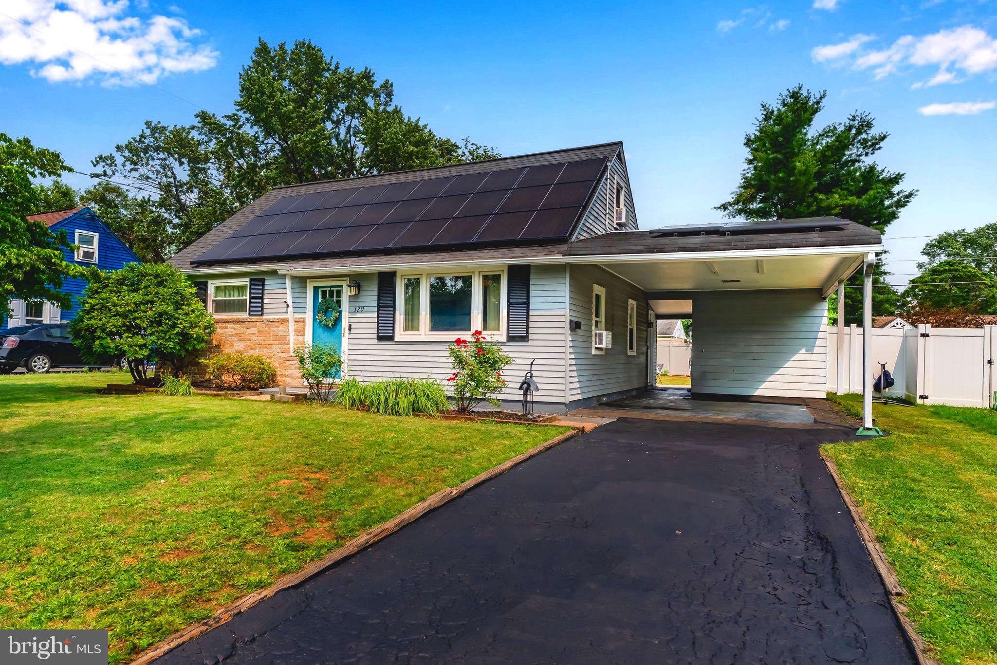 Pleasant and Affordable Neighborhood Living is Yours in Popular, Conveniently Located Delbrook Manor - in the Heart of Cumberland Valley School District!   Just minutes away from Shopping, Schools, Major Highway Arteries - an Easy and Delighful Lifestyle!   Features include a Ground Floor Master Bedroom (!), 4 Total Bedrooms, 1.5 Baths, a Modern Updated Ktichen with the Full Suite of Newer Appliances, a Spacious, Vinyl Privacy-Fenced Backyard, and Carport with Driveway for Parking Ease.  The Home is Heated by Gas, and the Solar Panel-based Electric System provides Dramatic Savings on your Electric bill!   What a Great Value!  Come See it Today!