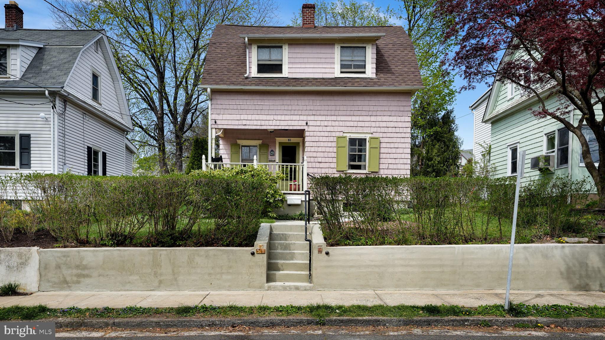 Doylestown Boro Jewel Box: A Rare Detached Gem & Your Ticket to Ride the R5! Finding a standalone home in Doylestown Borough at an accessible price is nearly impossible—until now. 51 Hillside Ave is the "Ticket to Ride" you’ve been waiting for: an adorable, two-story 1905 Victorian cottage that offers a rare entry point into one of PA’s most prestigious zip codes. The 2 bedroom, 1 bath Jewel Box Interior features  1,040 sq. ft. of cozy-cool efficiency, complete with original pine floors, high ceilings, and a sunlit kitchen. Every inch feels airy, intentional, and full of historic soul. This private sanctuary includes a sun-drenched front porch—the ultimate spot for a slow morning with coffee. The backyard oasis is a peaceful retreat on a level lot primed for privacy, play, and relaxation. Meander outback on a stone path which leads to an adorable detached 1 car garage, offering room for storage, a workshop, or numerous creative possibilities.  Leave the car behind. You’re steps from Hillside Park and a short stroll to the County Theater, Mercer Museum, and the Boro’s legendary dining scene. Plus, you're just minutes from the train for a stress-free Philly commute! 51 Hillside Ave is the affordable, adorable, and absolutely strategic way to get on board in Doylestown. "Grab your ticket to ride the R5 and see this GEM of a listing today!"