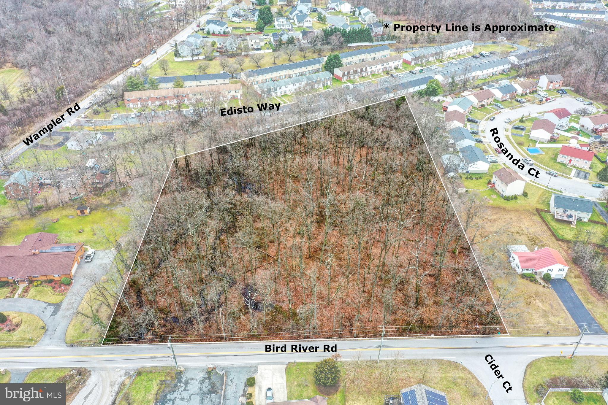 Don’t miss this rare chance to acquire 3.92 acres of prime Baltimore County real estate. Situated in Middle River, this lot is positioned perfectly for residential growth.

Why This Property?

Strategic Location: Seconds from I-95 and Route 43, making it an ideal spot for commuters.

Recreation Nearby: Close proximity to Gunpowder Falls State Park adds significant value for future residents.

Due Diligence Started: We’ve done the heavy lifting. A Phase I Environmental Assessment, Boundary Survey, and Site Plan are already on file and available for review.

Location Details:

Address for Navigation: 9874 Bird River Rd, Middle River, MD 21220

Legal: Map 82, Grid 23, Parcel 193 / Liber SM 7898, Folio 199

The Fine Print (Disclaimer)
Keep this at the bottom of whichever version you choose:

Disclaimer: This information is for informational purposes only. Neither the seller nor the listing broker makes any representations or warranties regarding the property's future land use, zoning, subdivision, or development potential. Buyers are solely responsible for conducting their own due diligence by contacting the Baltimore County Department of Permits, Approvals, and Inspections (P.A.I.).