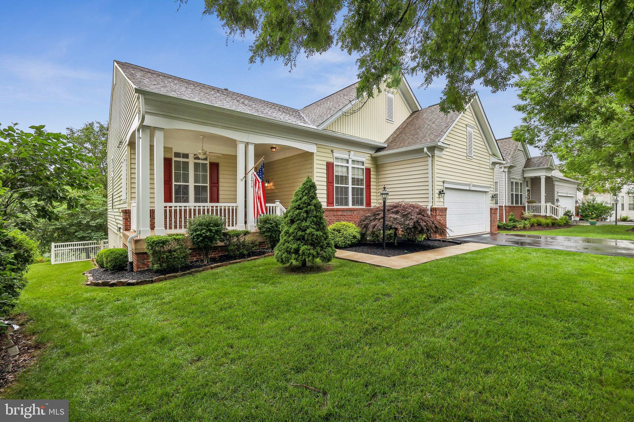Nestled in the serene Dunbarton community, this charming detached colonial home is designed for those seeking comfort and convenience in a vibrant senior community. With an age requirement of 55 and above, this residence offers a peaceful retreat while providing access to a wealth of amenities tailored for an active lifestyle. Step inside to discover a spacious interior that exudes warmth and elegance. The open floor plan seamlessly connects the family room with walkout to the spacious deck. The gourmet kitchen, complete with upgraded granite countertops, stainless steel appliances, and a generous island perfect for casual dining. Family room connected to kitchen with gas fireplace, built in shelving and plenty of space to relax or entertain.  Enjoy the luxury of a main-level primary bedroom and bath which was recently remodeled featuring a walk-in shower, double vanities, and heated flooring ensuring comfort and accessibility. Natural light floods the home through double-pane windows, enhancing the beauty of the hardwood flooring throughout. Thoughtful details such as crown moldings, built-ins, and window treatments add a touch of sophistication, making this space feel like home. The fully finished basement offers additional living space, complete with a workshop and walkout access to the beautifully landscaped rear yard. Built in cabinets complete with dishwasher, Refrig/freezer and another washer and dryer. The outdoor area is perfect for entertaining or simply enjoying the tranquility of nature, as the property backs to trees, providing a serene backdrop. The exterior features extensive hardscape, a well-maintained lawn with a sprinkler system, and inviting patio and deck for outdoor relaxation.  Located close to the Dunbarton Clubhouse where residents enjoy access including a community center, exercise room, outdoor pool, tennis/pickleball courts, and walking paths, all within a gated environment that prioritizes security and peace of mind. They also offer a lot of social events throughout the year! Conveniently located near commuter lots and rail stations, shopping, dining and entertainment, this home ensures easy access to nearby attractions and services. With an attached garage and ample parking, you'll have everything you need right at your fingertips. This exceptional property, built in 2004 and in excellent condition, is not just a house; it's a place to create lasting memories. Embrace the lifestyle you've always dreamed of in this welcoming community, where comfort meets convenience.
Updates include newer furnace, water heater, roof-2017, deck with retractable awning, remodeled kitchen, hall bath with handicap accessible amenities, garage door and springs, rear fence, fresh paint, gutters with gutter guards and so much more!