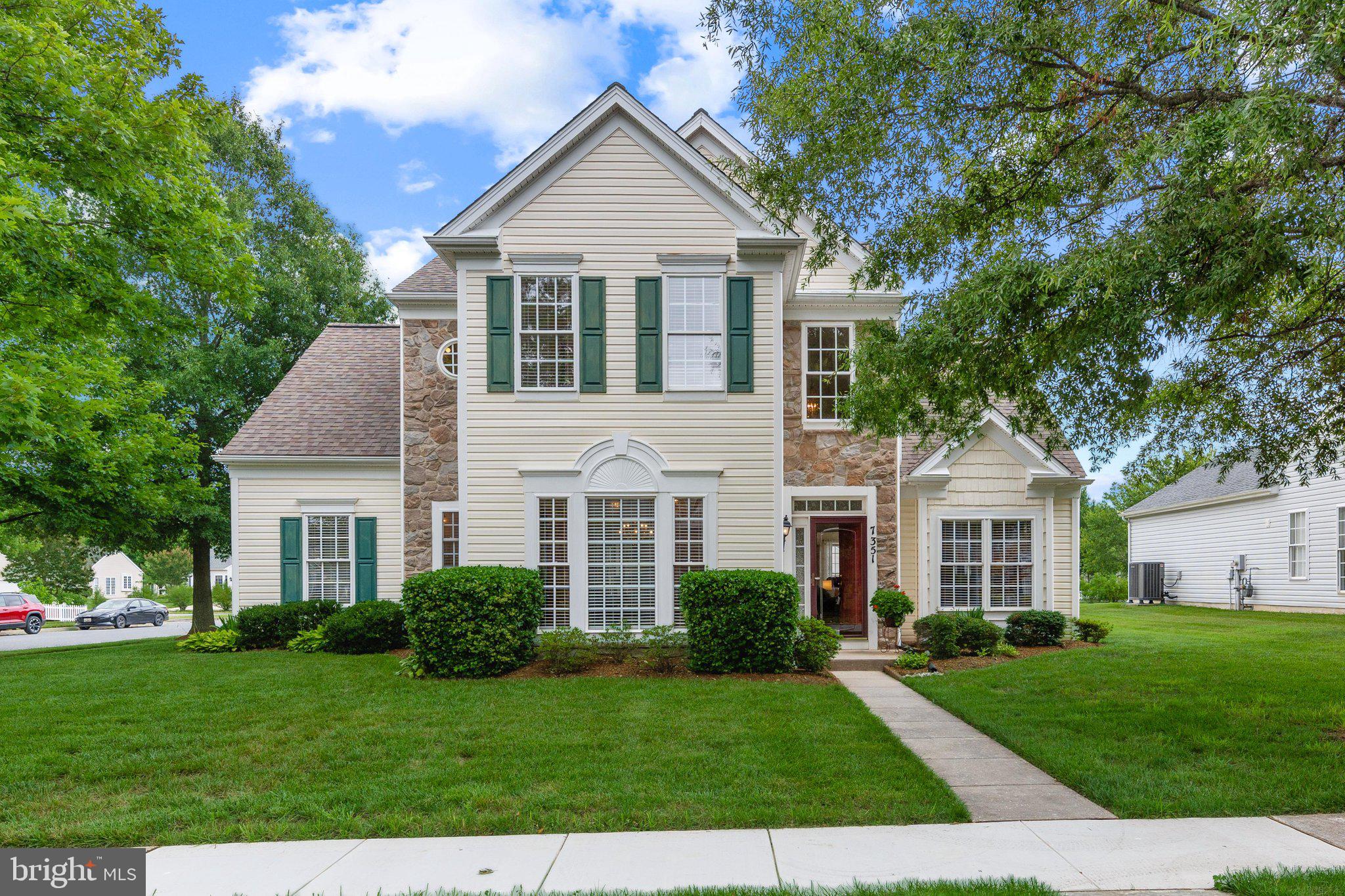 Welcome to Easton Club East, Easton's premiere 55+ community with mature trees and sidewalks and ton of amenities for a vibrant lifestyle! Bright and open with first floor bedroom, this Newcomb model on a large corner lot offers ease of living with just the right amount of space. Nearly 3,000sf, the home features wood floors throughout the first floor and a soaring 10-foot ceilings for a truly spacious feel. The sunny kitchen dining area leads to a bright sun porch offering great space for a craft room, office or additional seating. Kitchen features stainless appliances and granite counter tops while the family room w/ gas fireplace offers warm and inviting everyday living. Glass doors lead off the entry to a private office or media space while across the hall is a formal dining area with elegant tray ceiling ... perfect for family gatherings or quiet dinners. The primary suite is also on the first floor and features wood floors and a stunning tray ceiling. The primary suite includes a large walk-in closet and en-suite bath with double sinks, soaking tub, and walk-in shower. Upstairs there are two bedrooms and a full bath ... perfect for house guests or option for a second workspace. The large back patio is the ideal place to enjoy a sunny morning with your coffee or a relaxing evening with friends. Spacious two-car garage offers additional storage.  Laundry on the main level. Easton Club East residents enjoy amenities including a clubhouse with fitness center, library, and game room. Outdoor amenities include a swimming pool, tennis and pickle ball courts, bocce courts, putting green, walking trails, and scenic ponds. Located just minutes from downtown Easton, you'll have easy access to shopping, restaurants, healthcare, and everyday conveniences. For commuters and travelers, the Bay Bridge is approximately 30 minutes away, with Annapolis, Baltimore, Washington, D.C., and the Delaware and Maryland beaches all within an easy drive.
