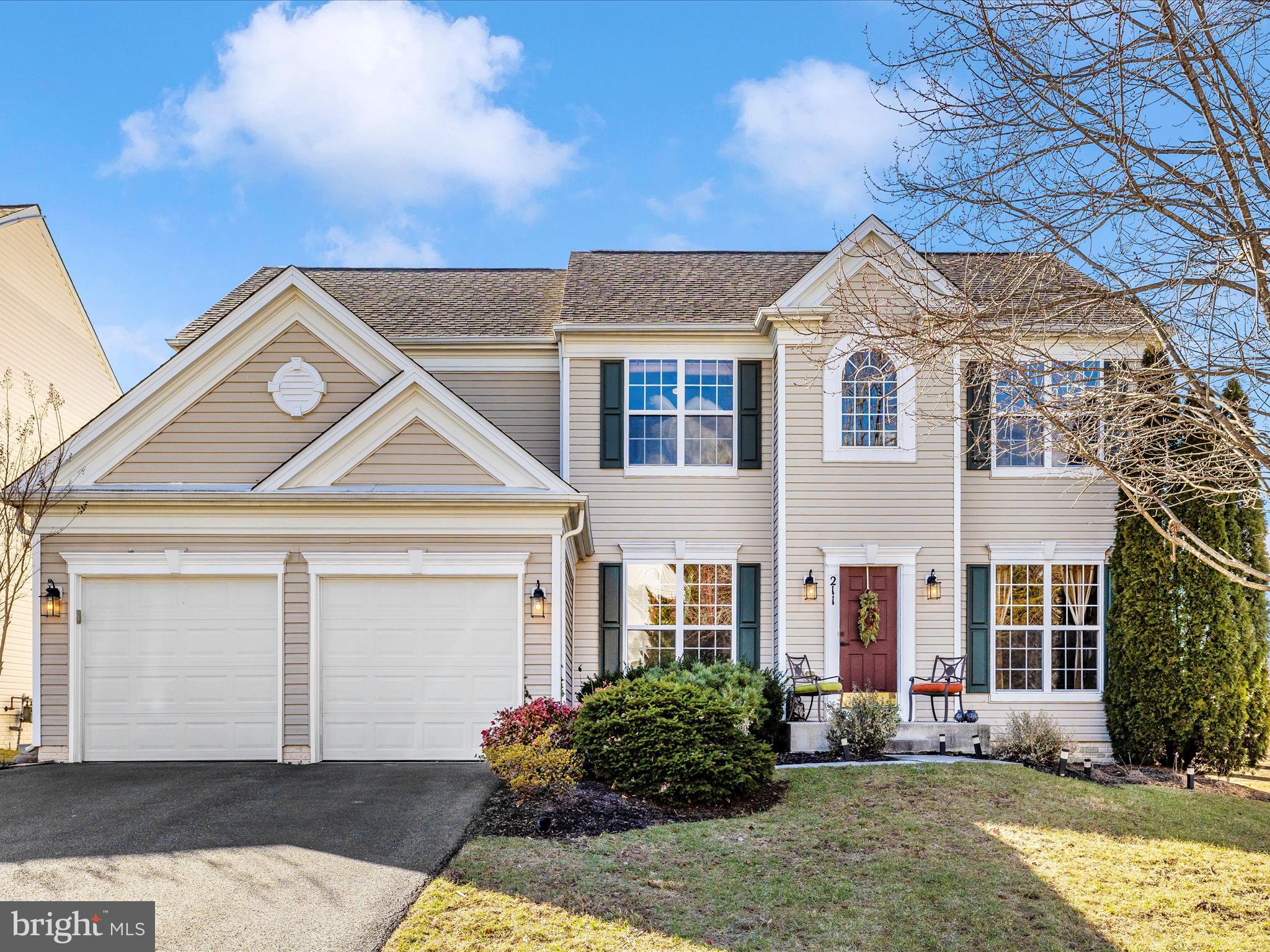 This stunning colonial is nestled against picturesque pastures and features a charming brick paver patio with a cozy firepit. Enjoy beautiful sunrises and sunsets! As you enter, you're greeted by a grand 2-story hardwood foyer. The formal living and dining rooms lead you to a private main-floor office, offering the perfect space for work or study. The inviting family room, complete with a gas fireplace, seamlessly flows into the breakfast area and the gourmet kitchen, which boasts an island, double pantry, granite countertops, backsplash, gas cooking, and a butler’s pantry.  Conveniently located off the kitchen, the mudroom and laundry room provide easy access from the 2-car garage, which is equipped with shelving for extra storage. Upstairs, the luxurious owners' suite is sure to impress, featuring a stunning tray ceiling, a spacious walk-in closet, and a spa-like bath with double sinks, a soaking tub, a beautifully tiled shower, and a water closet. Three generously sized secondary bedrooms share a well-appointed hall bath.  The finished lower level offers additional living space, including a recreation room, a full bath, and a versatile bonus room that could serve as a second office, craft room, exercise room, or more. Recent updates include a roof that’s just 5 years old and a water heater that’s approximately 6 years old.  Conveniently located just minutes from a grocery store, gas stations, restaurants, commuter routes and more!  Don’t miss your chance to make this incredible home yours – schedule a showing before someone else gets to call it home.